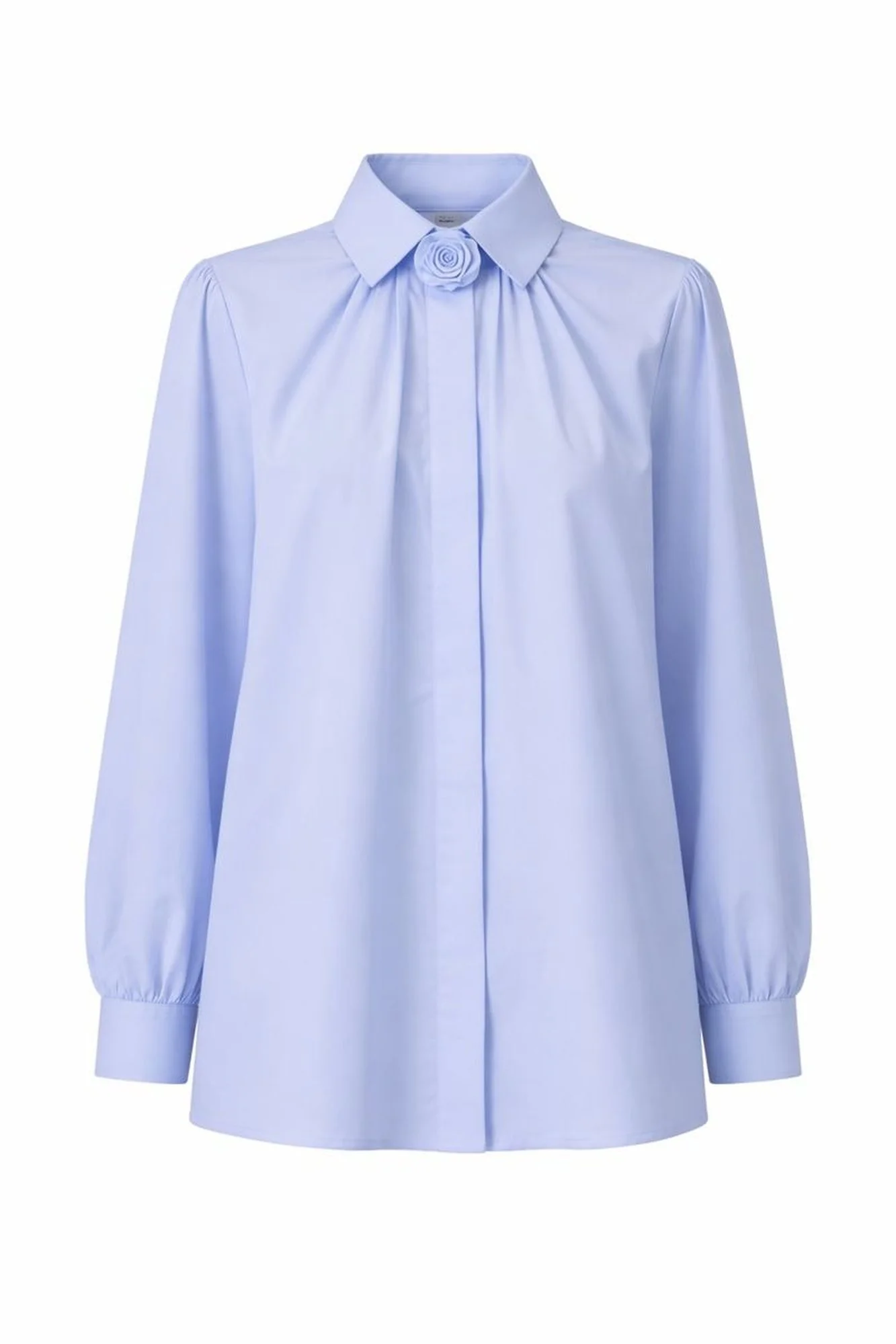 100% COTTON ROSE DETAILED SHIRT - Image 4