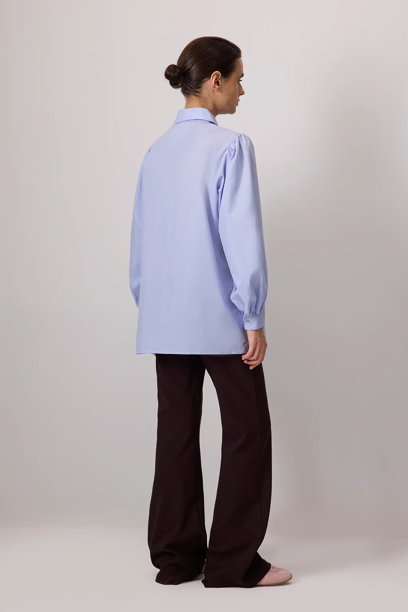 100% COTTON ROSE DETAILED SHIRT - Image 6
