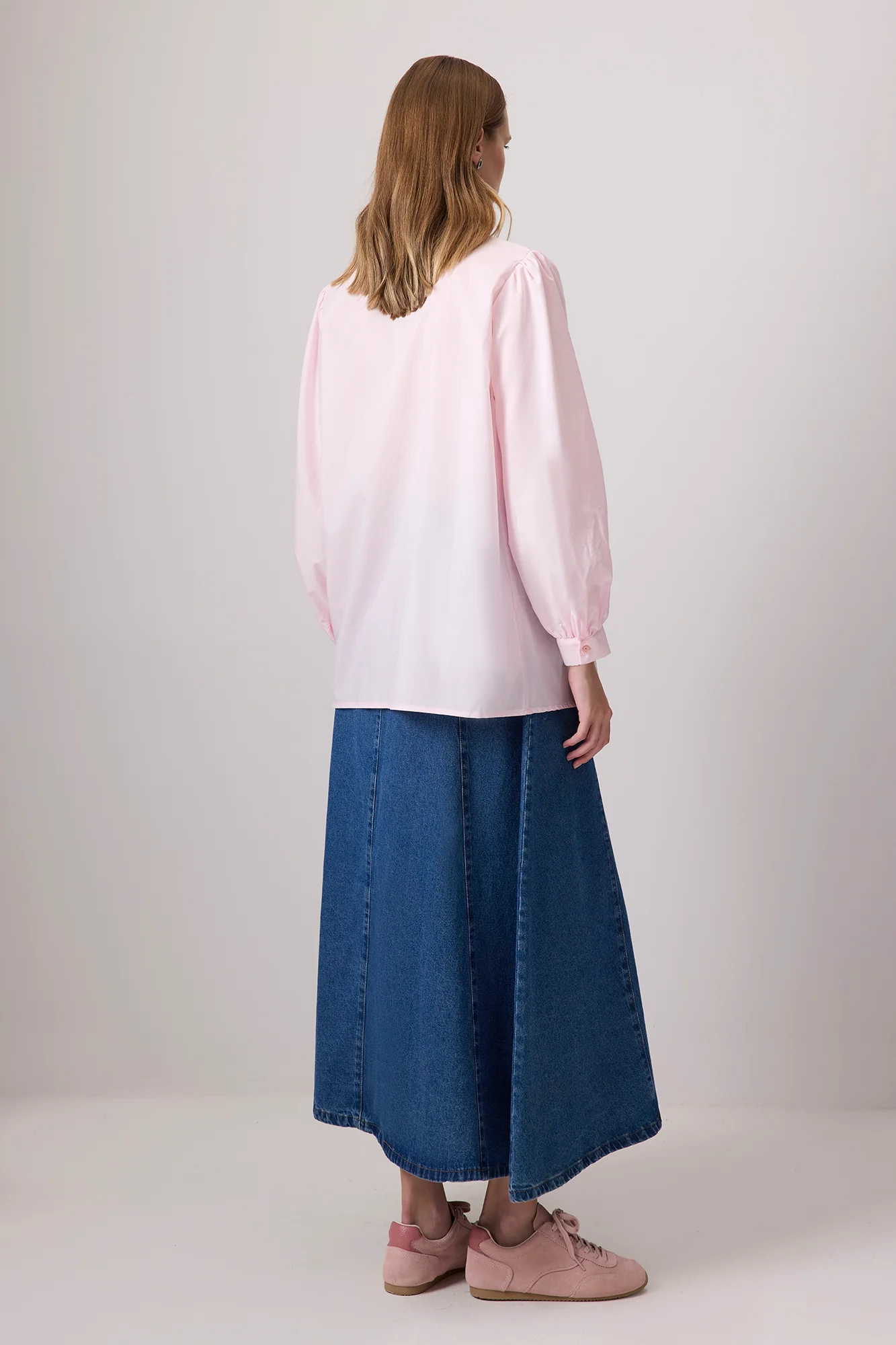100% COTTON ROSE DETAILED SHIRT - Image 6