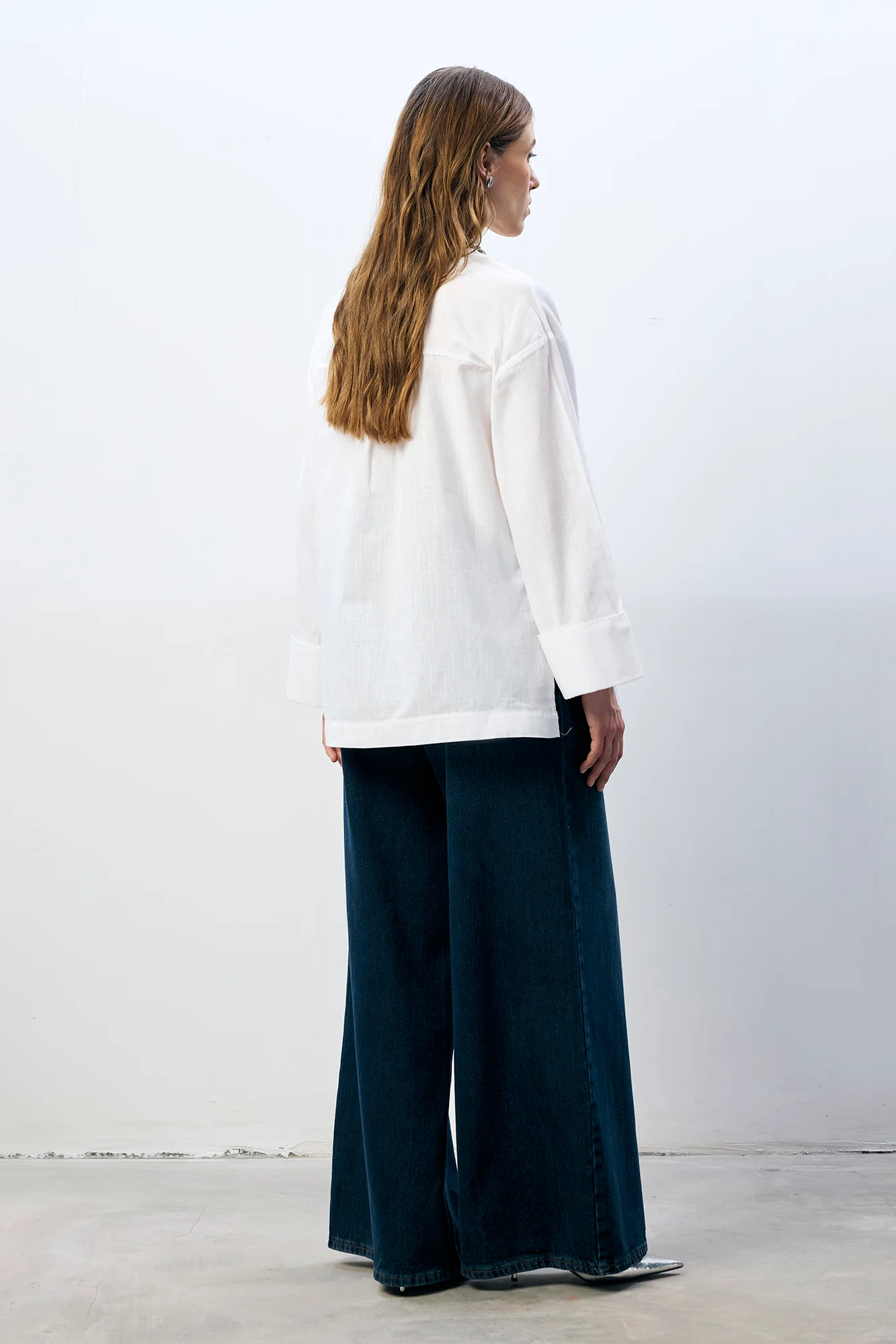 100% COTTON BUTTONED JACKET - Image 4