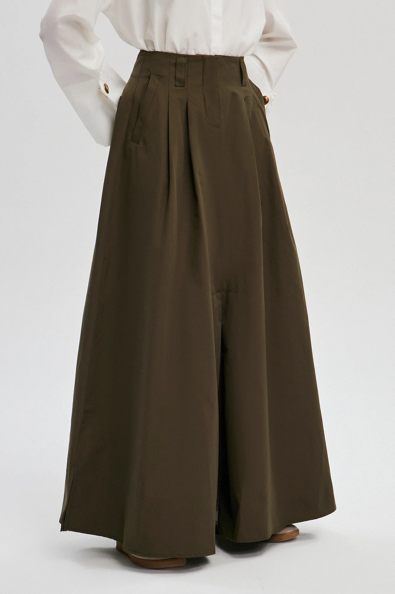 A LINE SKIRT WITH DARTS - Image 5