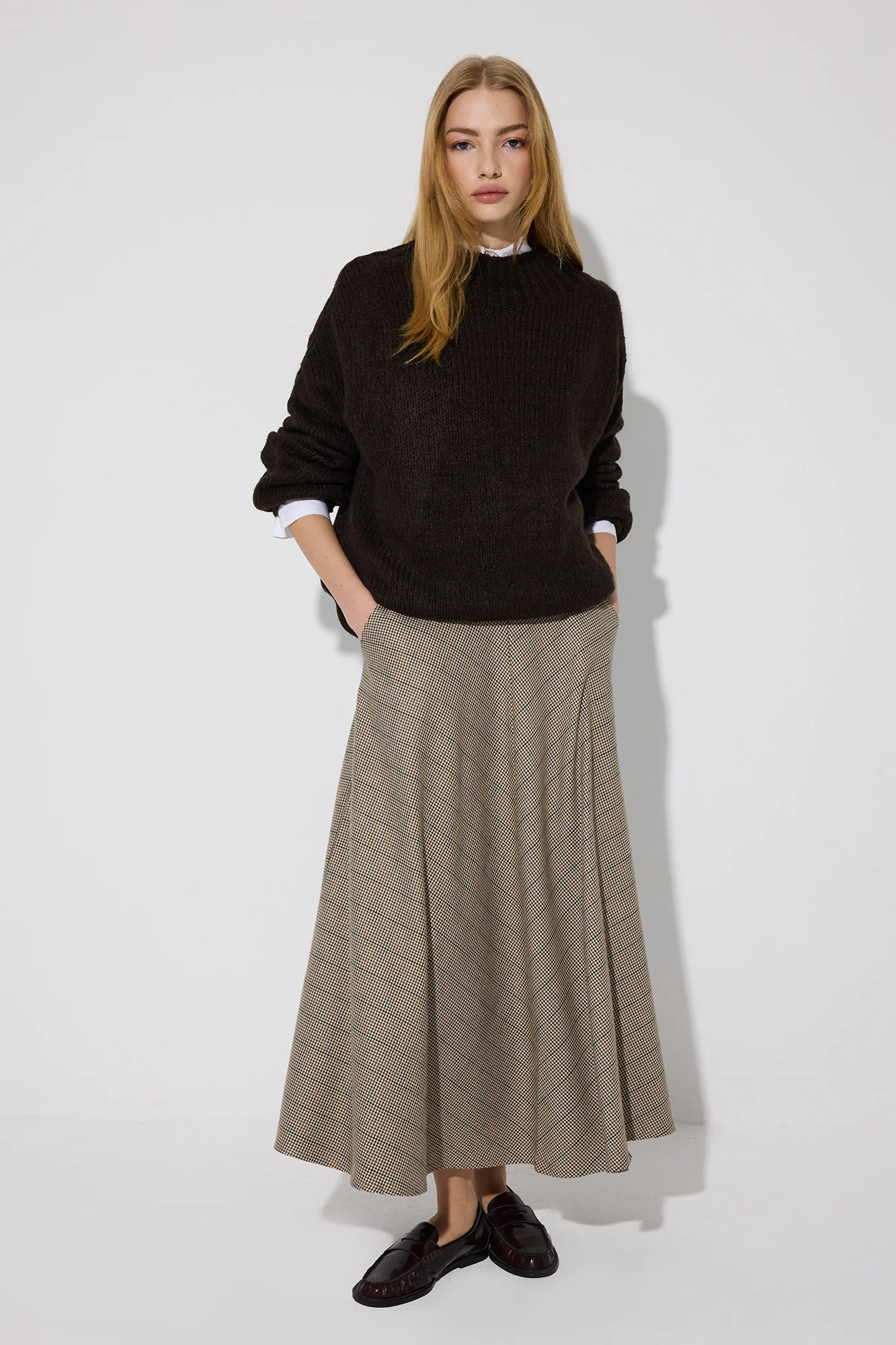 A-LINE SKIRT WITH POCKETS - Image 2