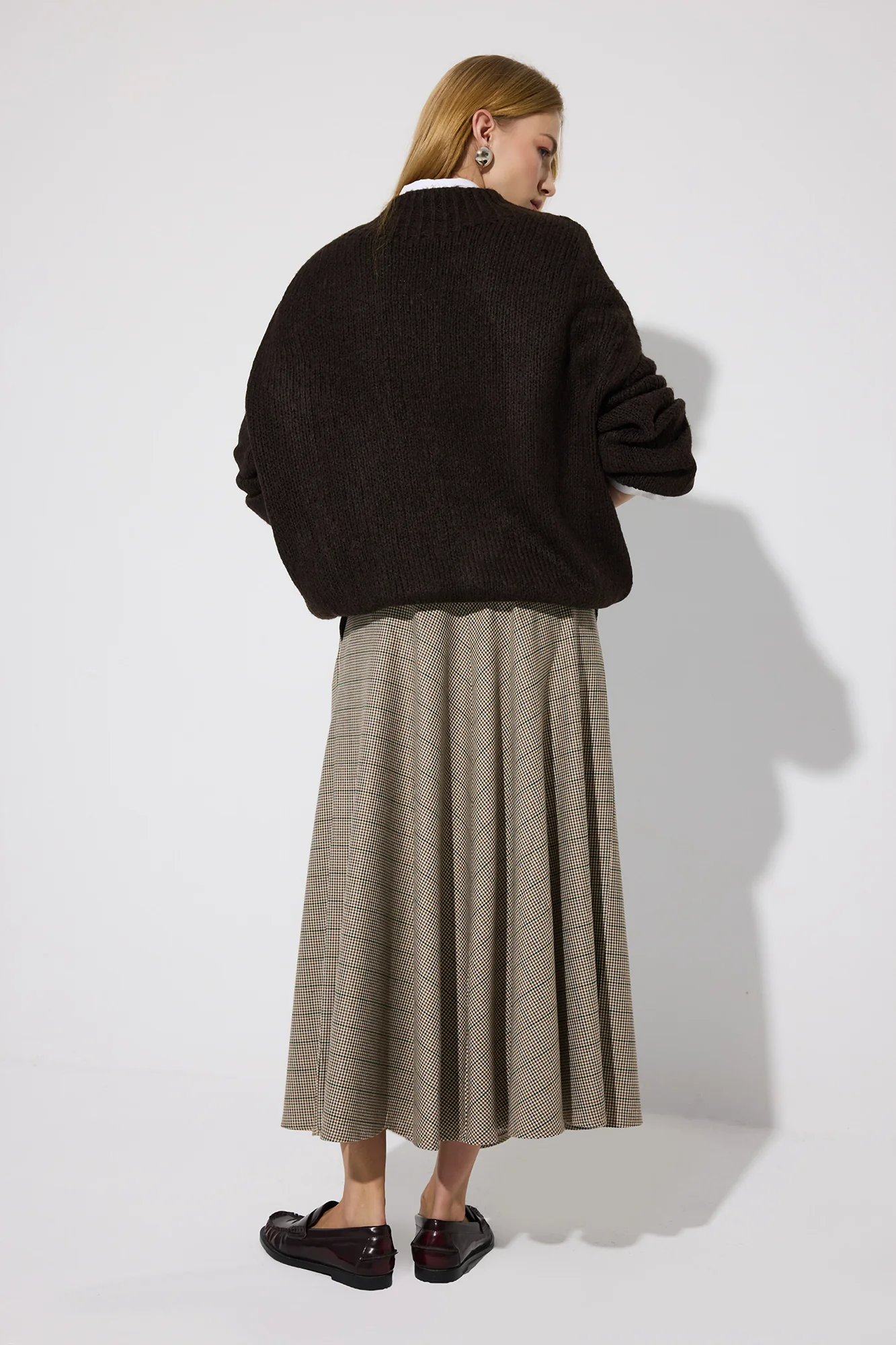A-LINE SKIRT WITH POCKETS - Image 5