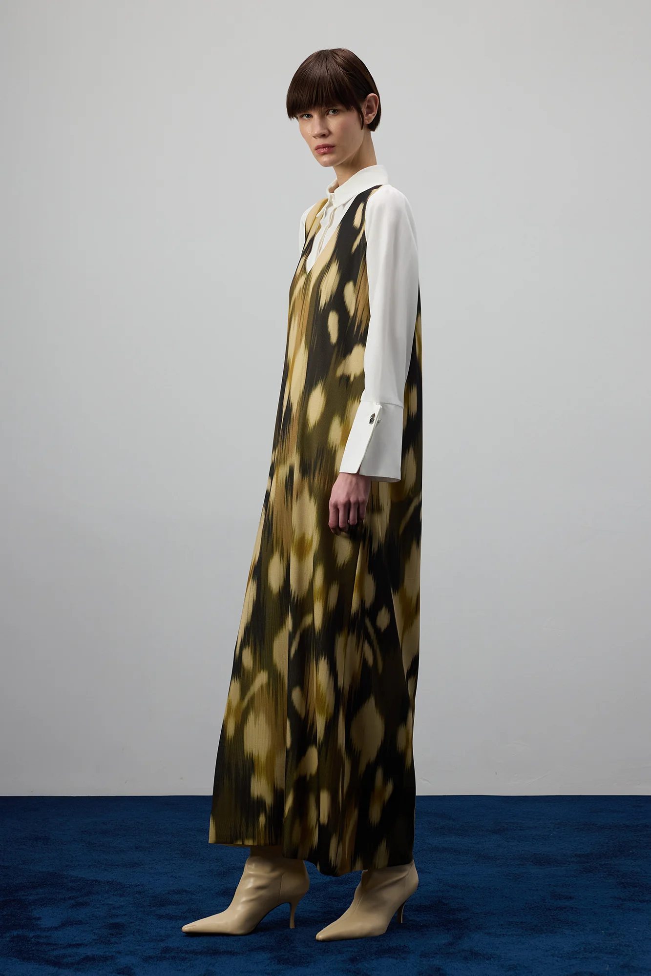 ABSTRACT PATTERNED KNITWEAR JACKET - Image 4