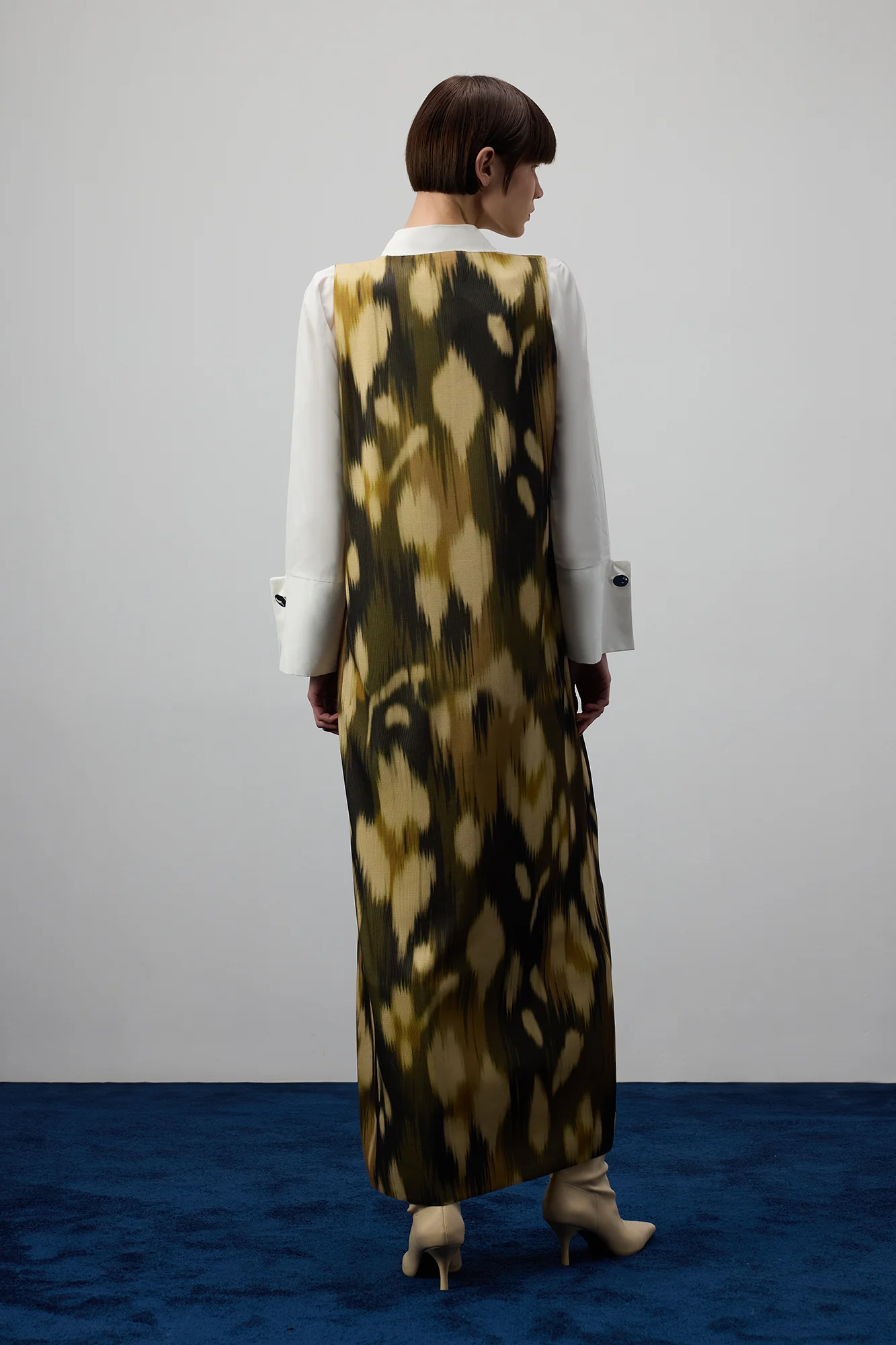 ABSTRACT PATTERNED KNITWEAR JACKET - Image 5