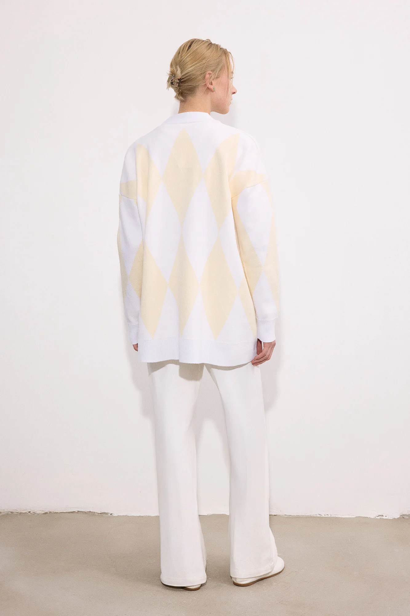 BAKLAVA PATTERNED CARDIGAN - Image 5