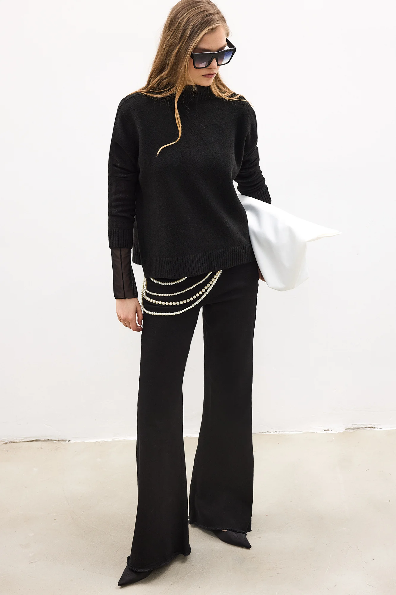 BASIC KNIT SWEATER - Image 2