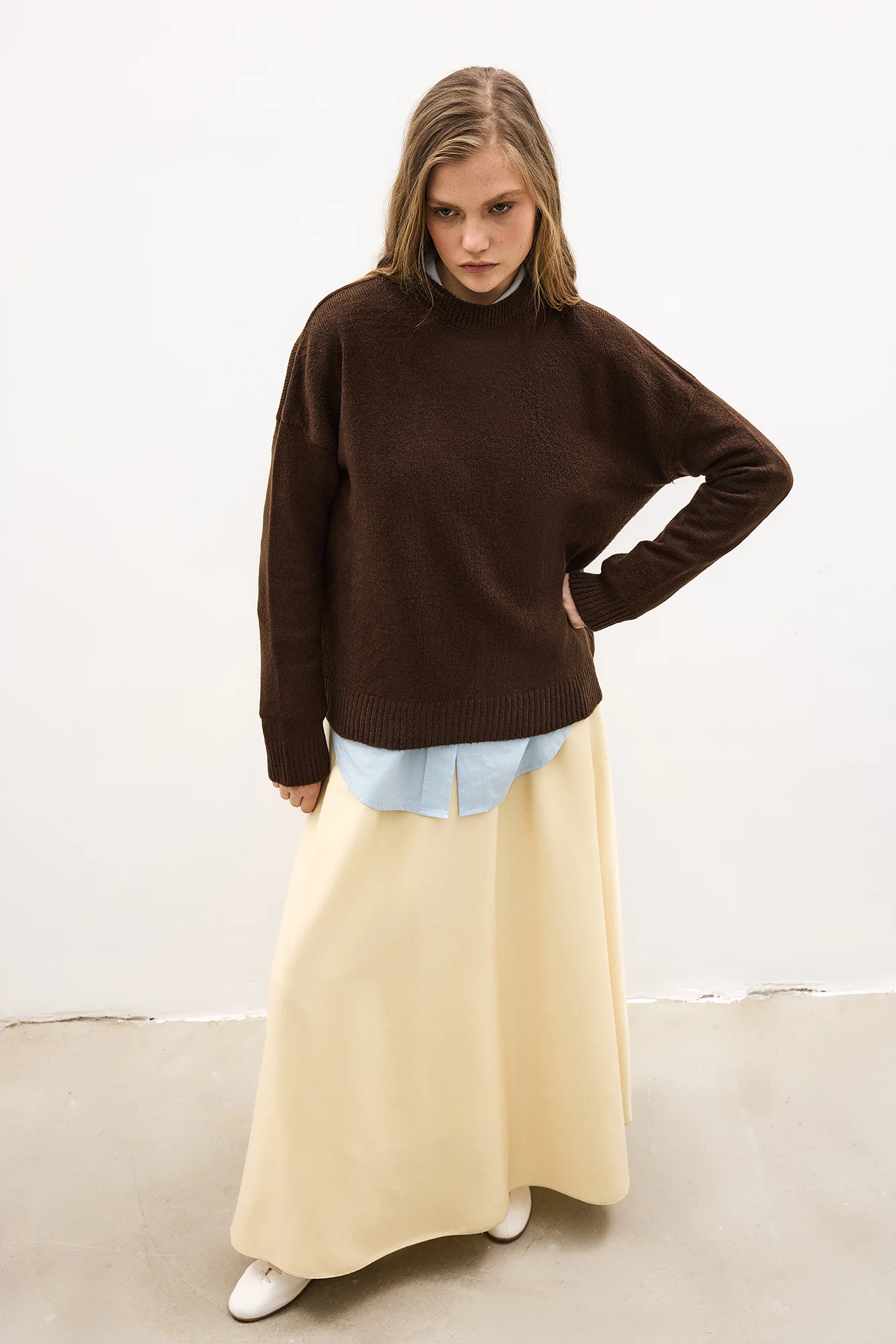 BASIC KNIT SWEATER - Image 4