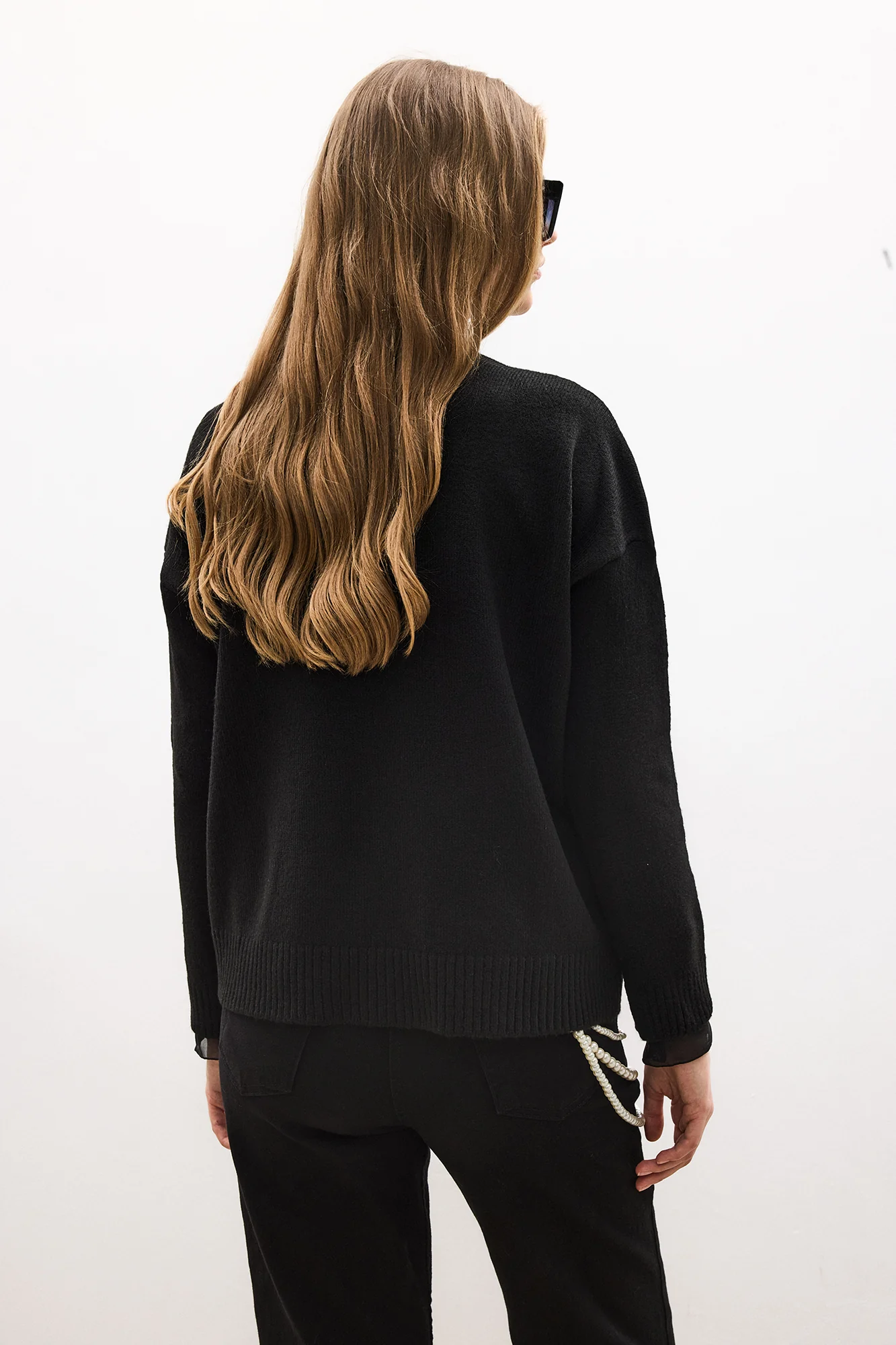 BASIC KNIT SWEATER - Image 7