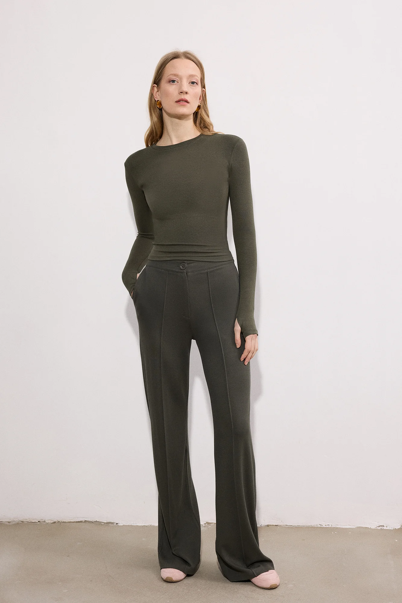 THUMB-FASTENİNG LONG-SLEEVED BODYSUİT - Image 2
