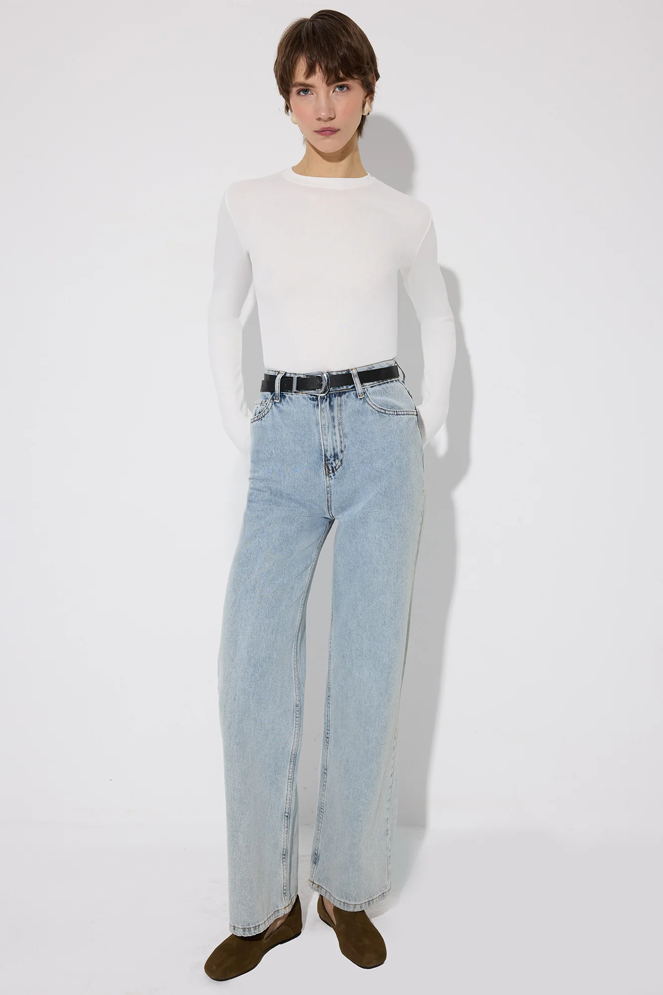 THUMB-FASTENİNG LONG-SLEEVED BODYSUİT - Image 2