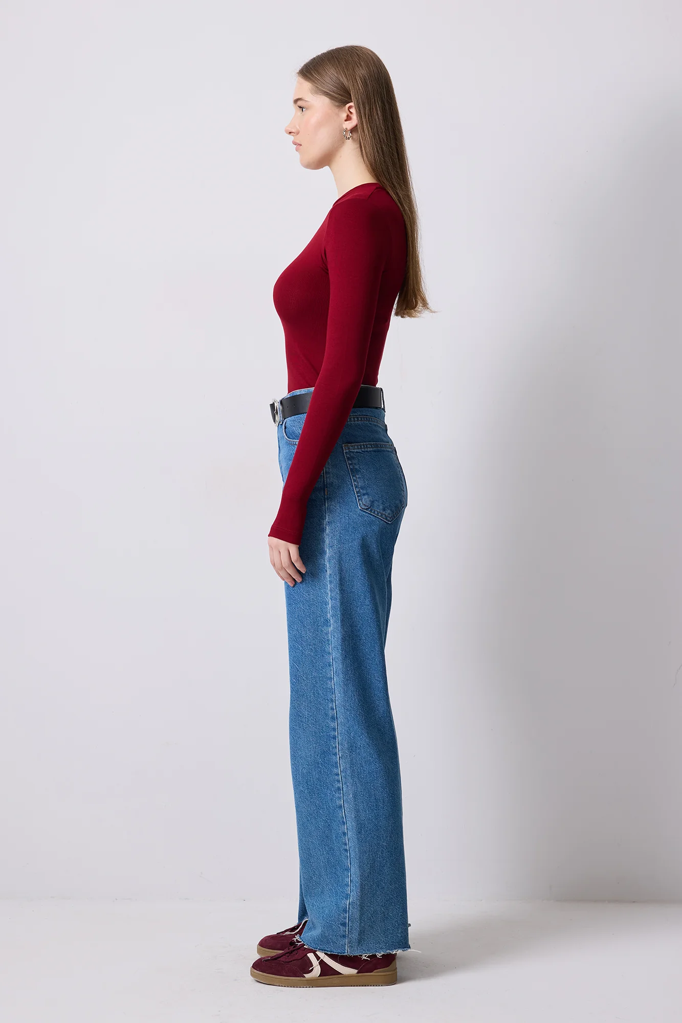 THUMB-FASTENİNG LONG-SLEEVED BODYSUİT - Image 5