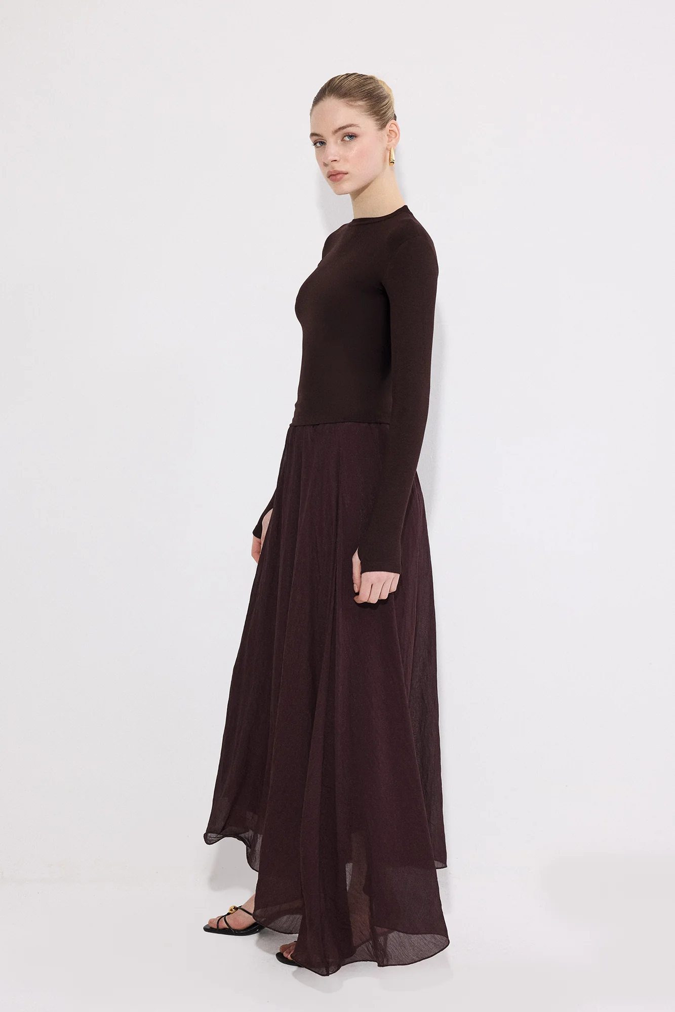 THUMB-FASTENİNG LONG-SLEEVED BODYSUİT - Image 3
