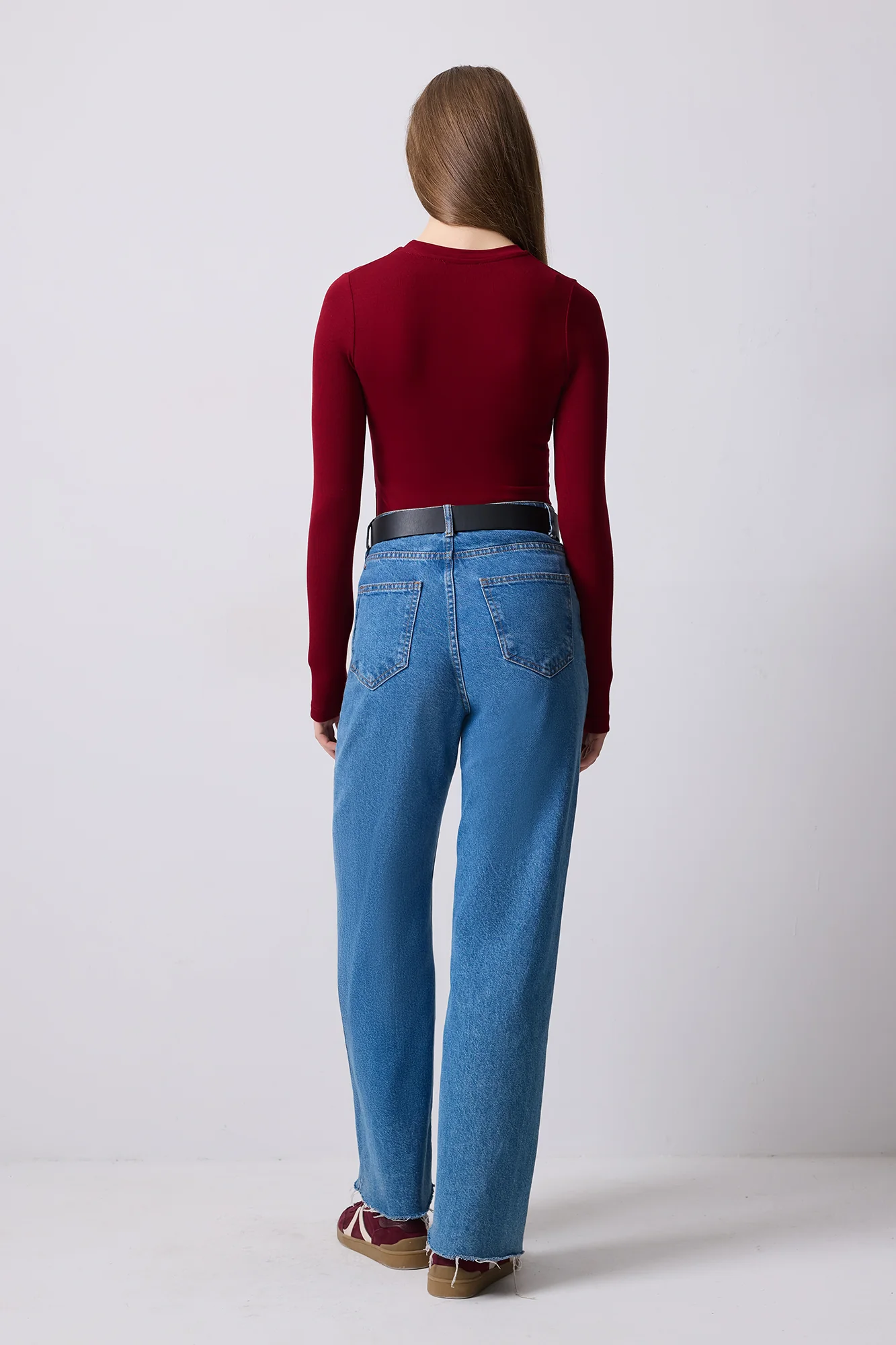 THUMB-FASTENİNG LONG-SLEEVED BODYSUİT - Image 6
