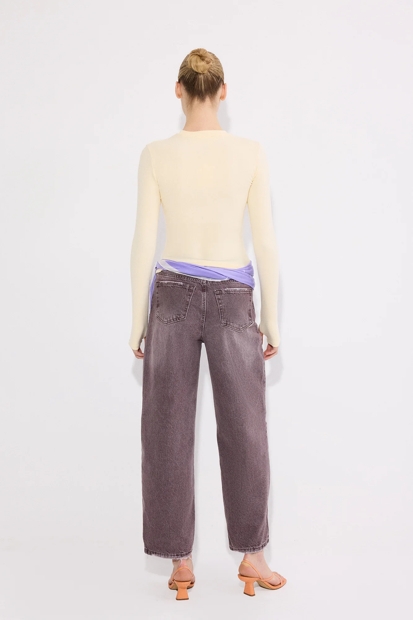 THUMB-FASTENİNG LONG-SLEEVED BODYSUİT - Image 5