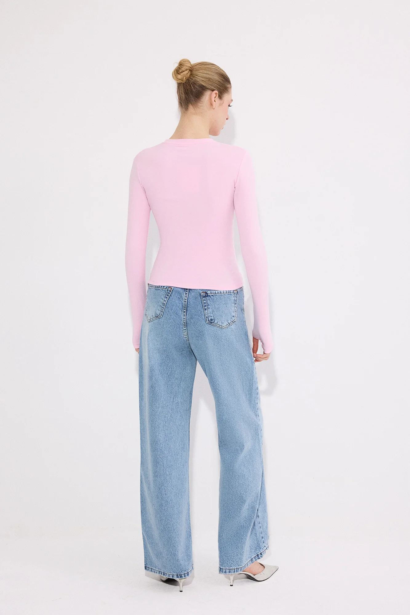 THUMB-FASTENİNG LONG-SLEEVED BODYSUİT - Image 5