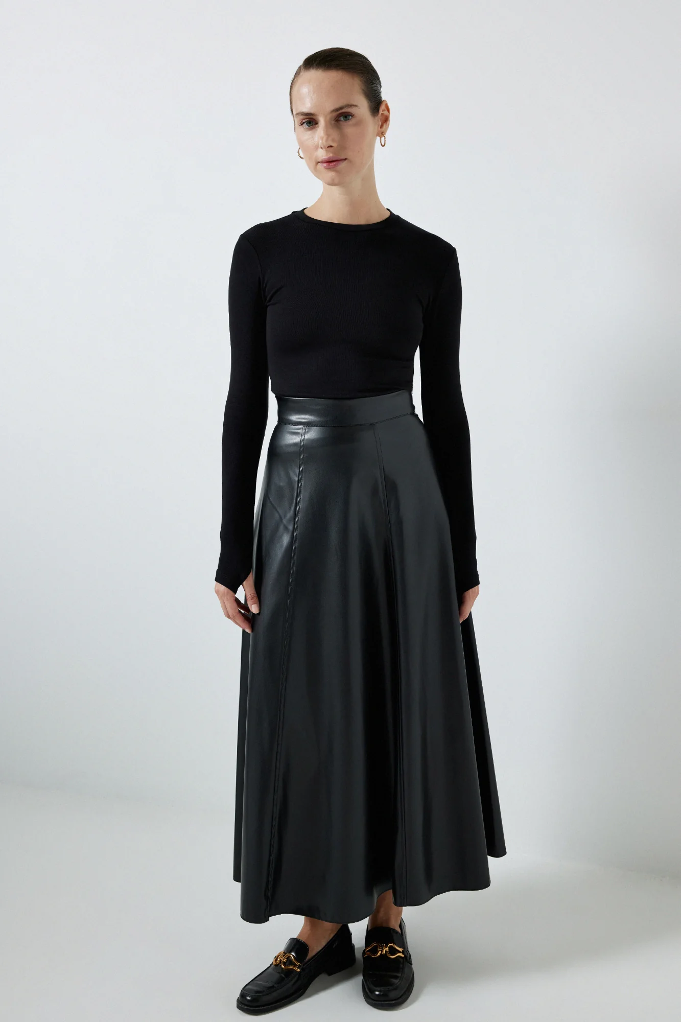 THUMB-FASTENİNG LONG-SLEEVED BODYSUİT - Image 3