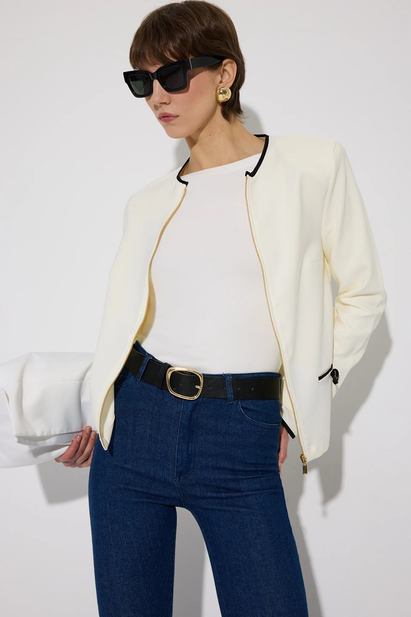 BOAT NECK LONG-SLEEVED BODYSUIT - Image 3