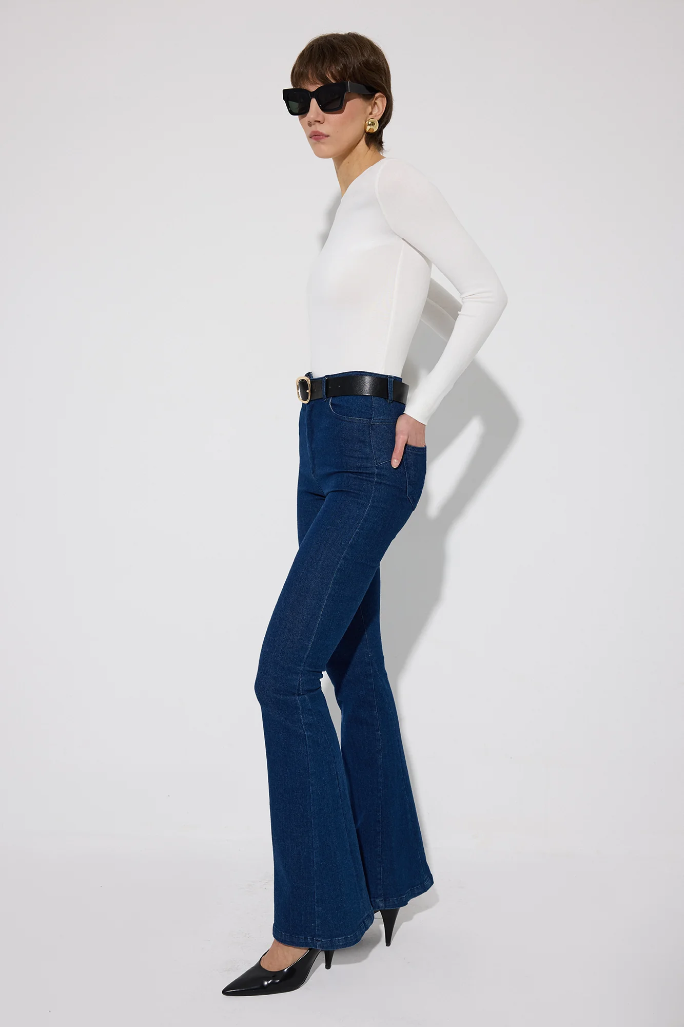 BOAT NECK LONG-SLEEVED BODYSUIT - Image 5