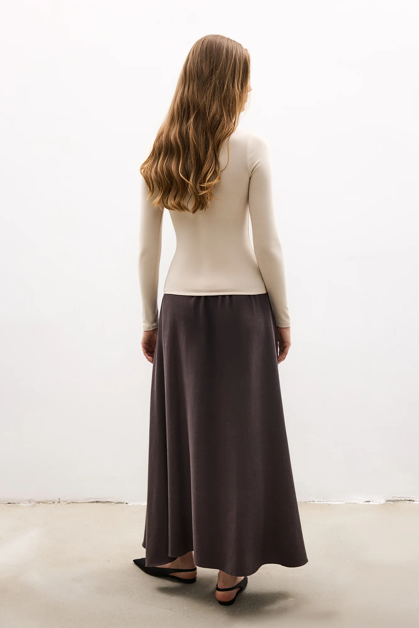 BOAT NECK LONG-SLEEVED BODYSUIT - Image 6