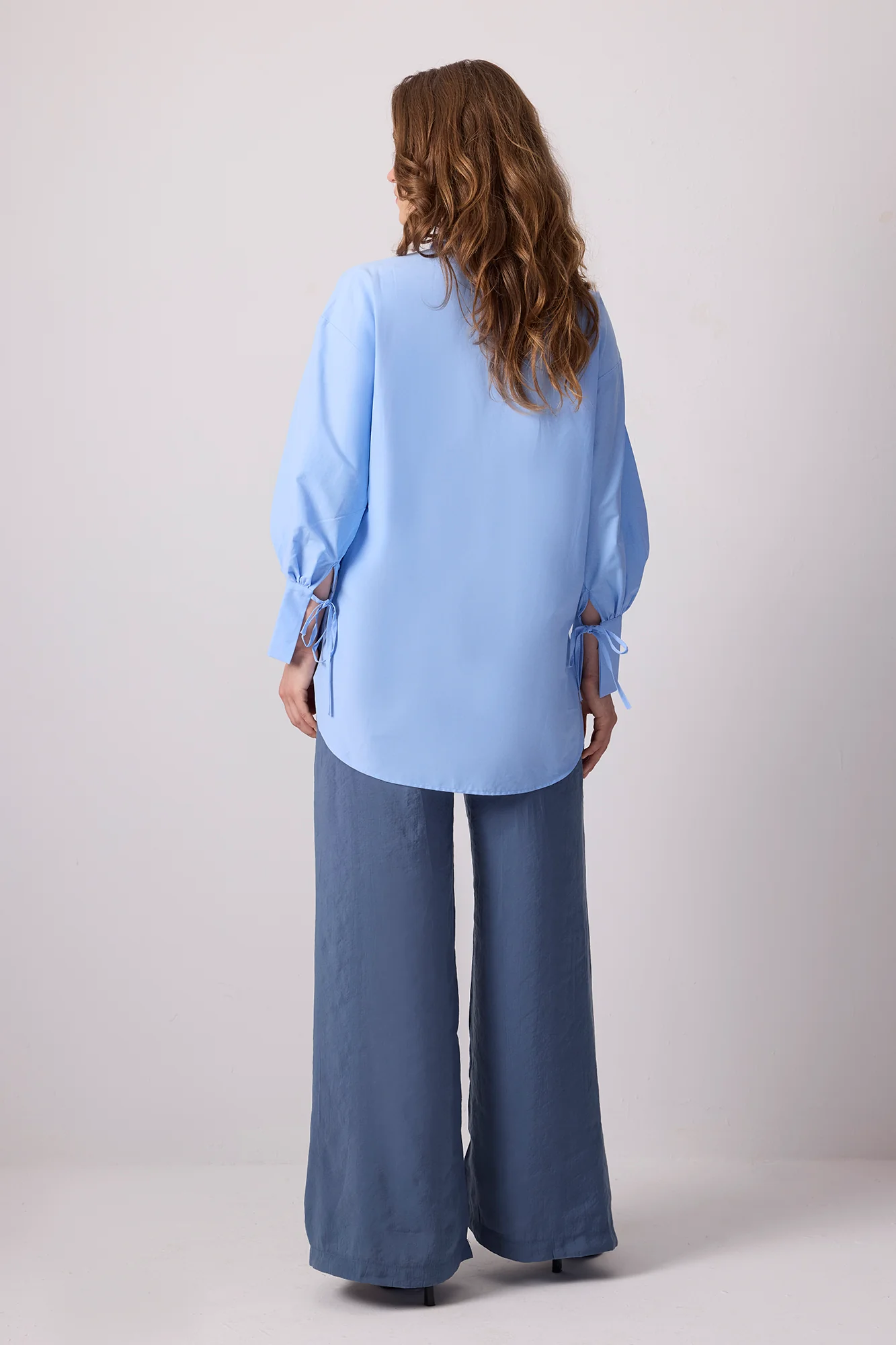 100% COTTON BINDING SHIRT COLLAR TUNIC - Image 5
