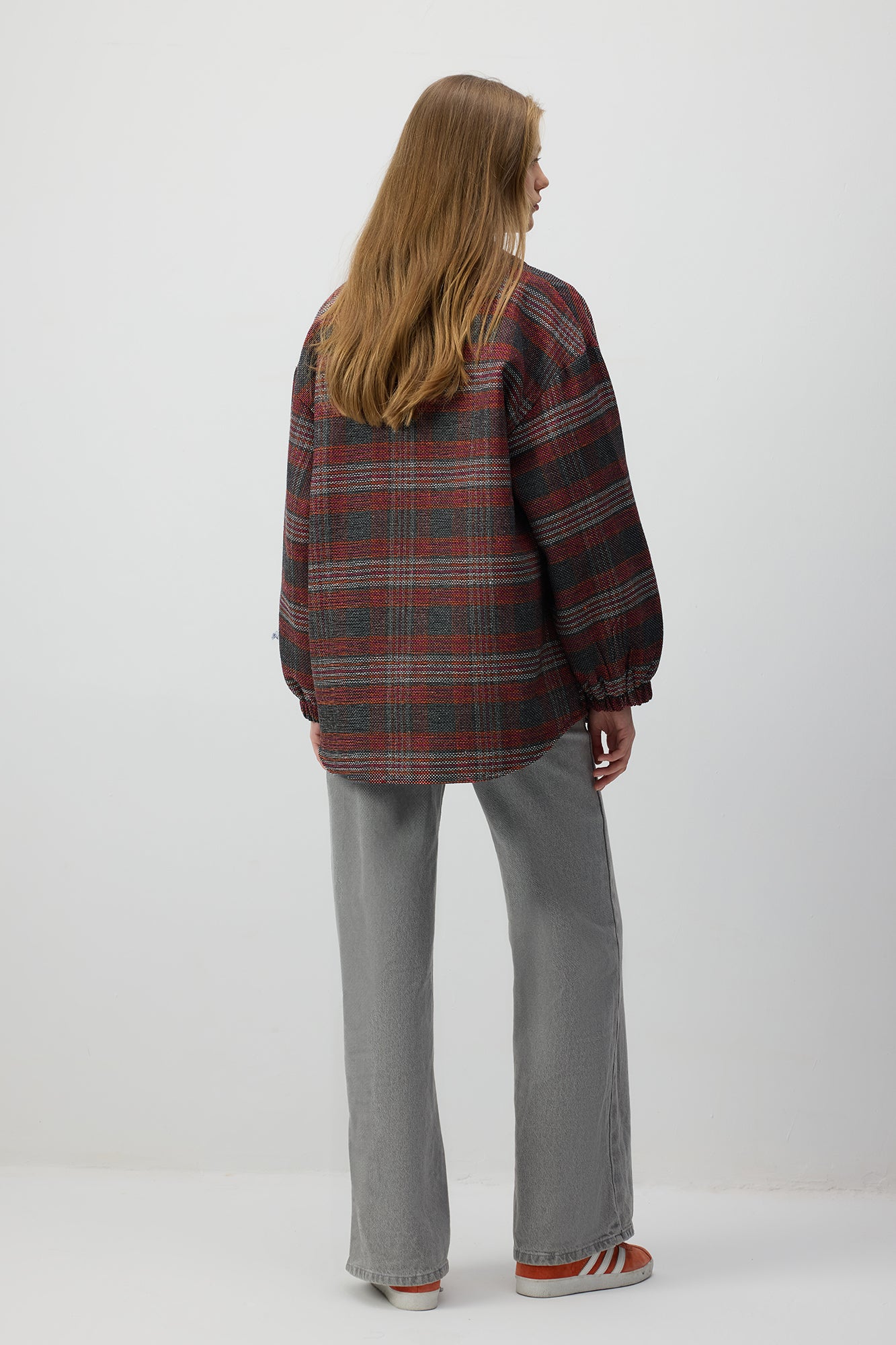 BOMBER JACKET WITH SHIRT COLLAR - Image 5