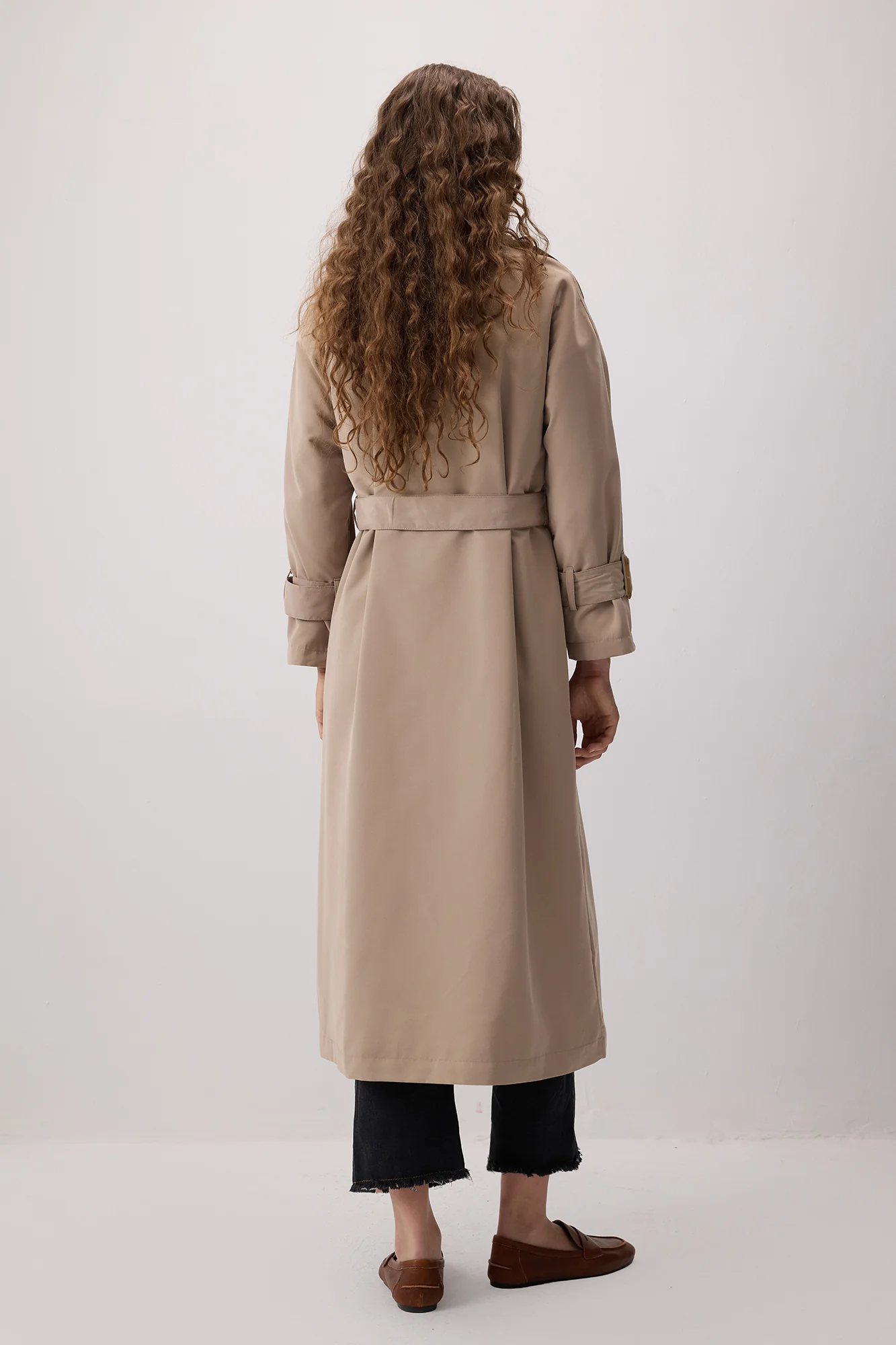 MAXİ LENGTH TRENCH COAT - Image 5