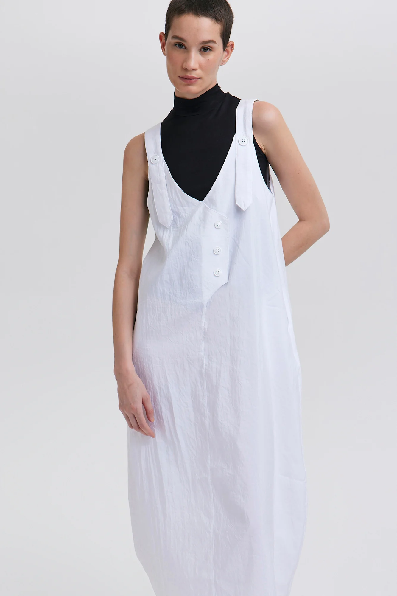 BUTTON DETAILED GILET - Image 2