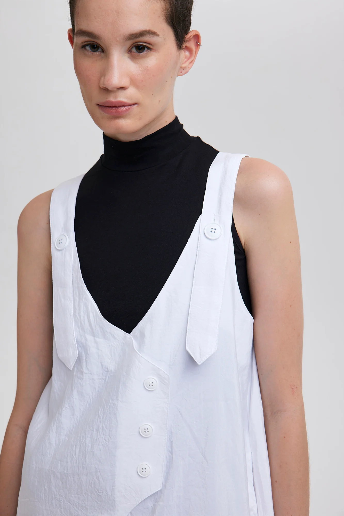 BUTTON DETAILED GILET - Image 5