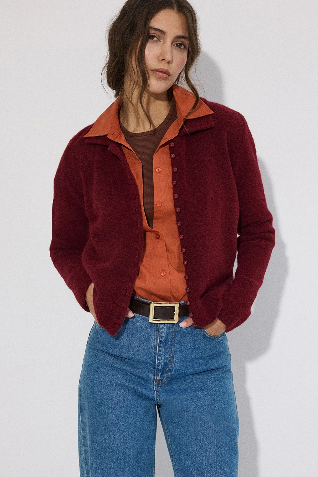 BUTTONED KNIT CARDIGAN - Image 3