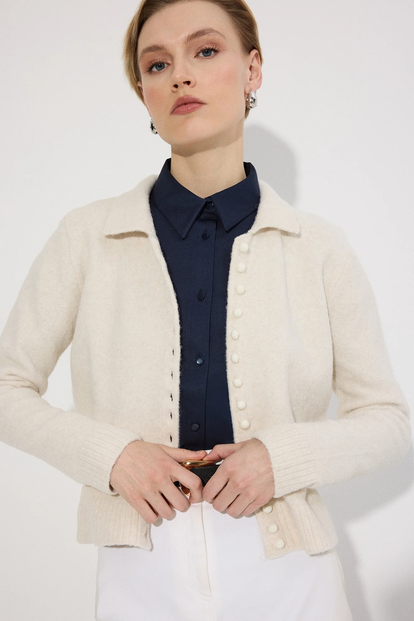 BUTTONED KNIT CARDIGAN - Image 3
