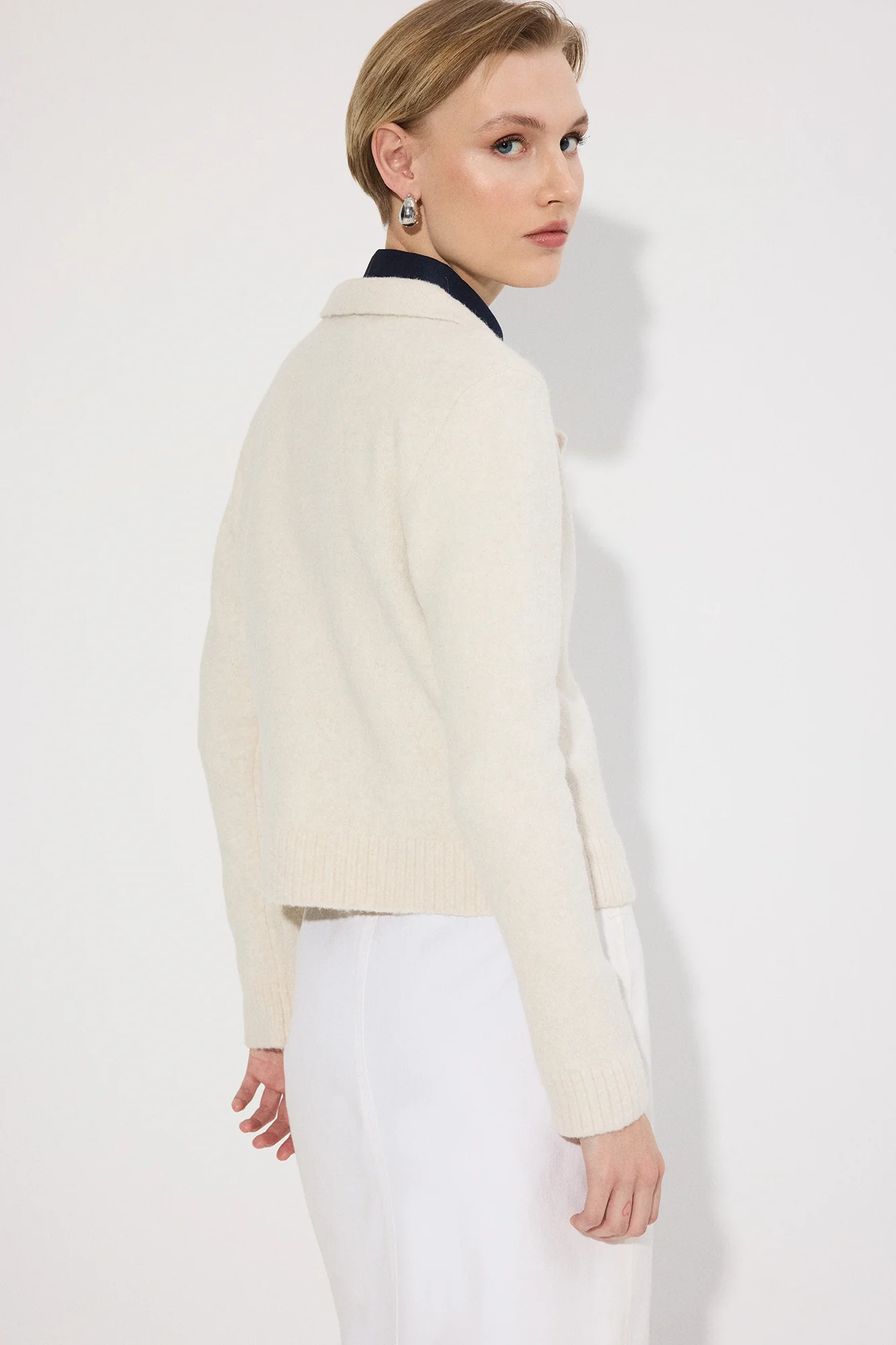 BUTTONED KNIT CARDIGAN - Image 5