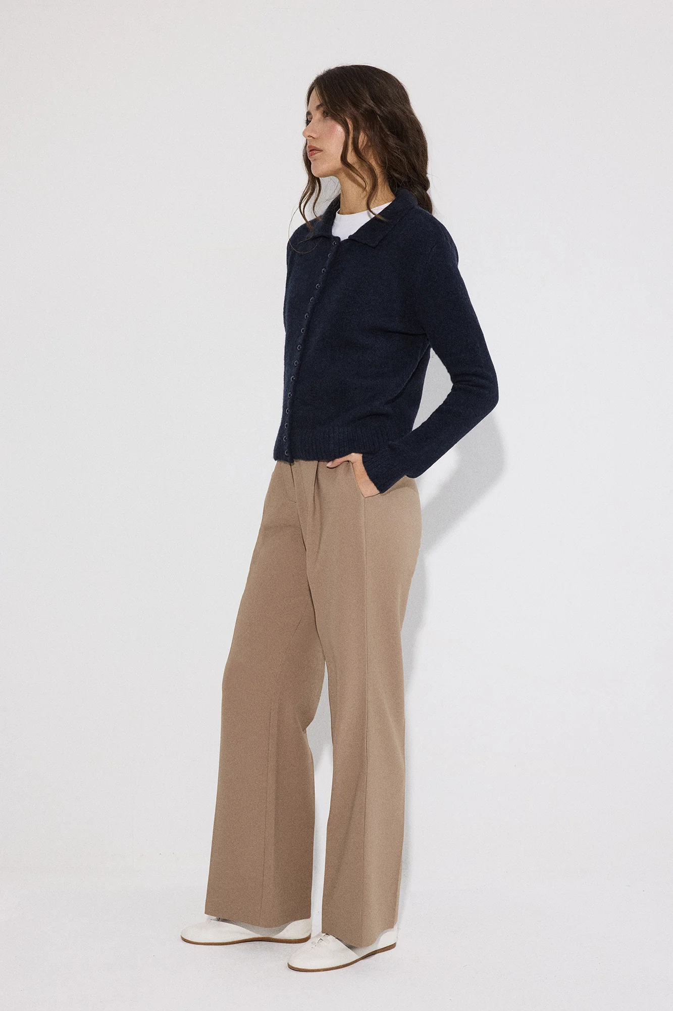 BUTTONED KNIT CARDIGAN - Image 3