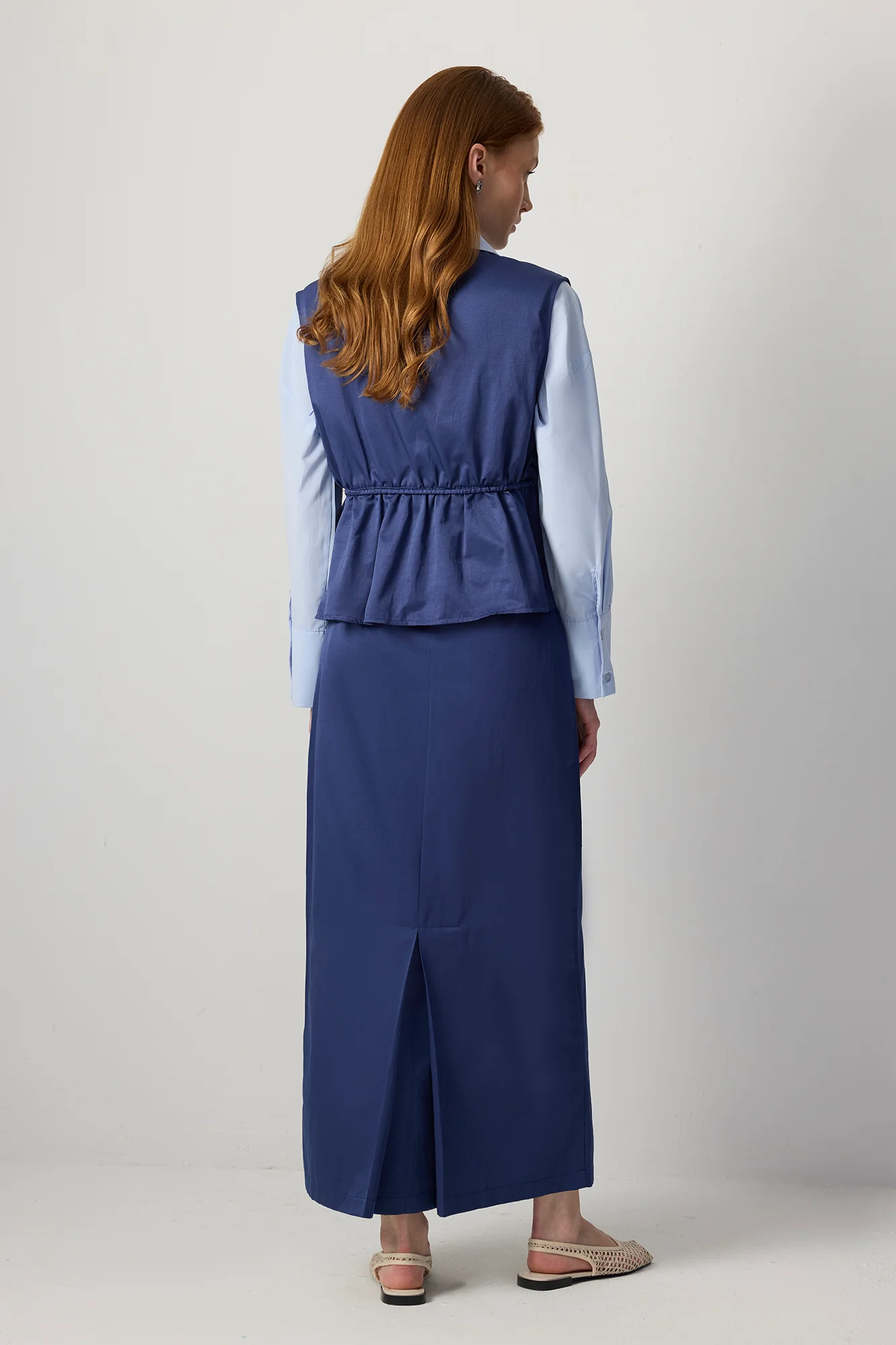 GATHERED VEST - Image 6