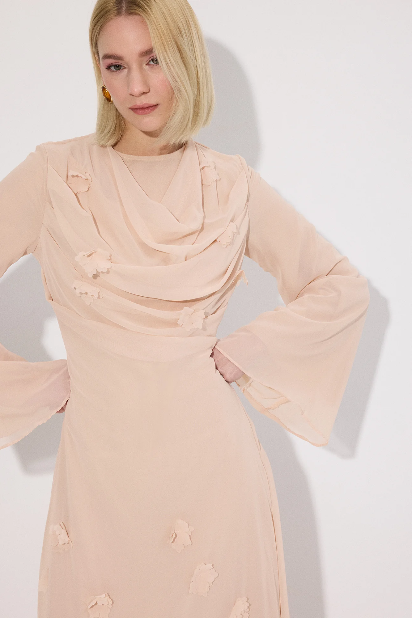 CHIFFON DRESS - Image 3