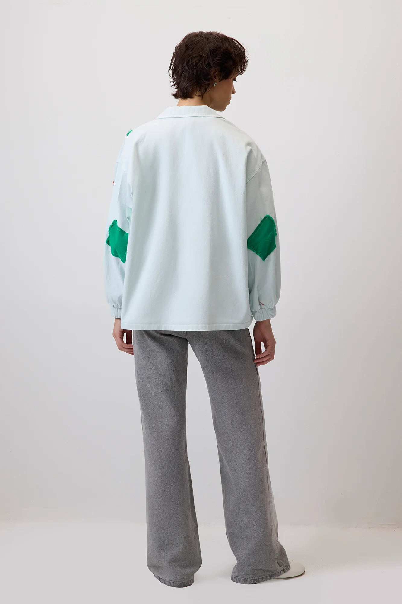COLORED PATCH GABARDINE JACKET - Image 5