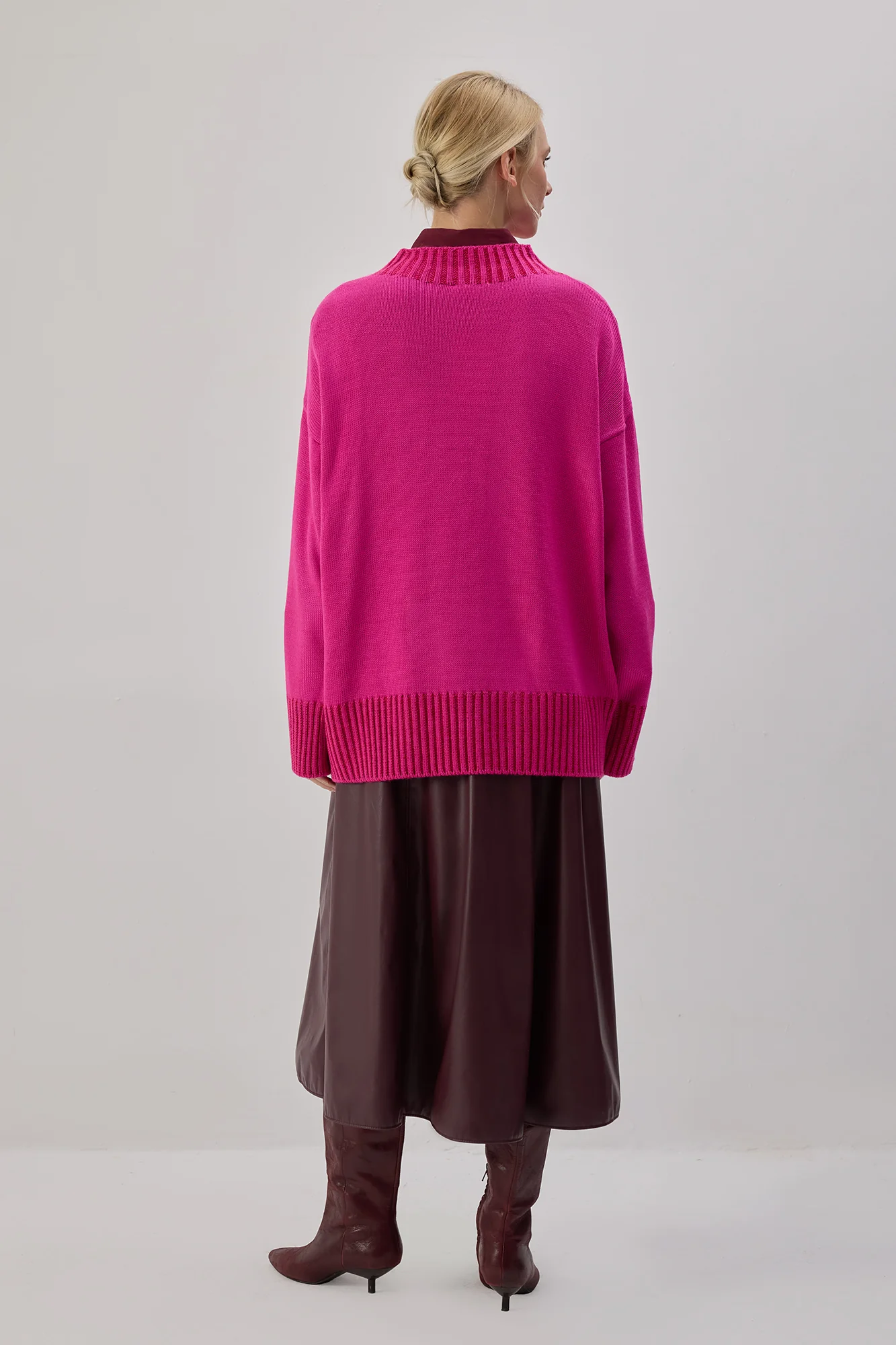 RIBBED LONG KNITTED SWEATER - Image 7