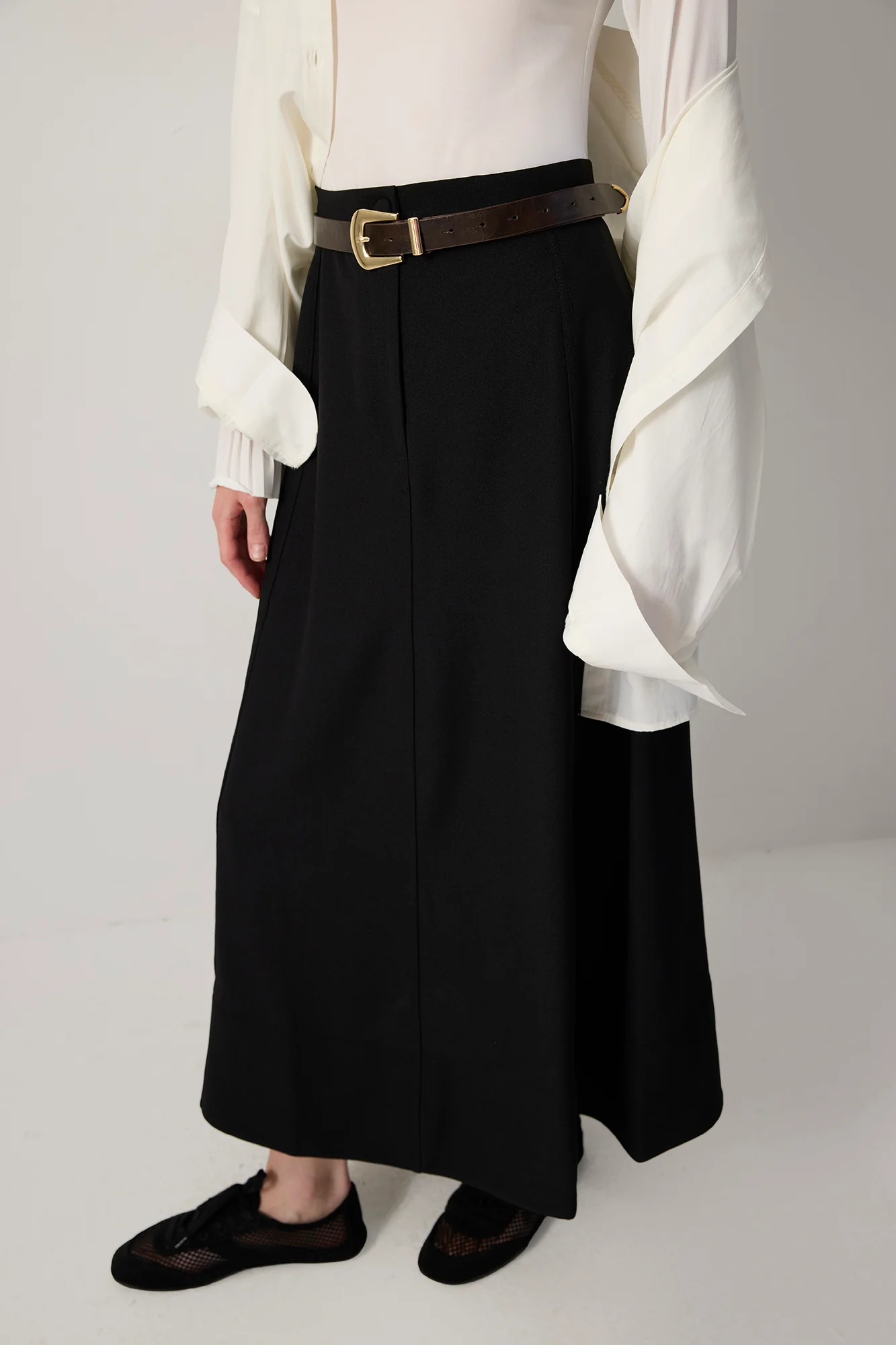 CREPE SKIRT - Image 4
