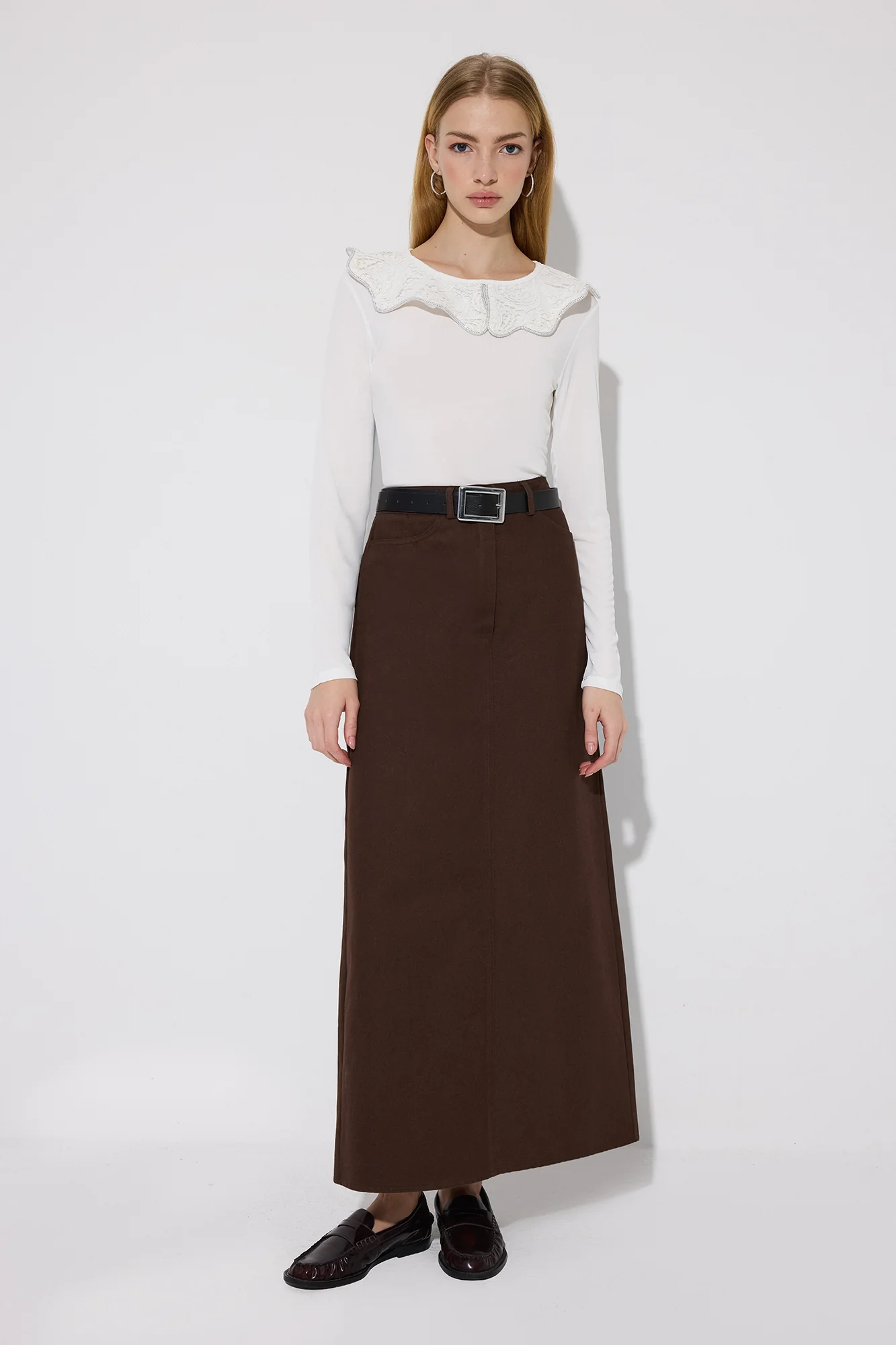 LACE COLLAR SNAP-BUTTON BODY - Image 3