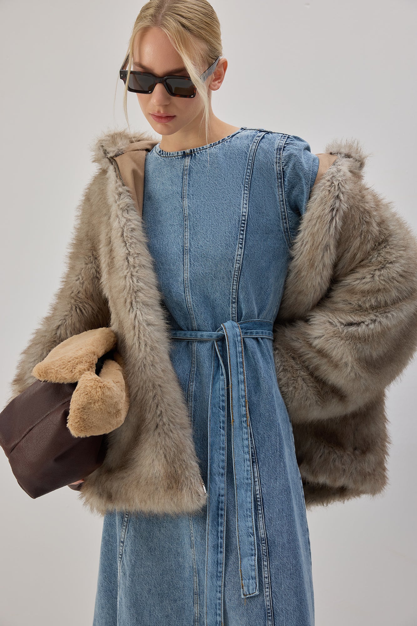 DENIM DRESS - Image 4