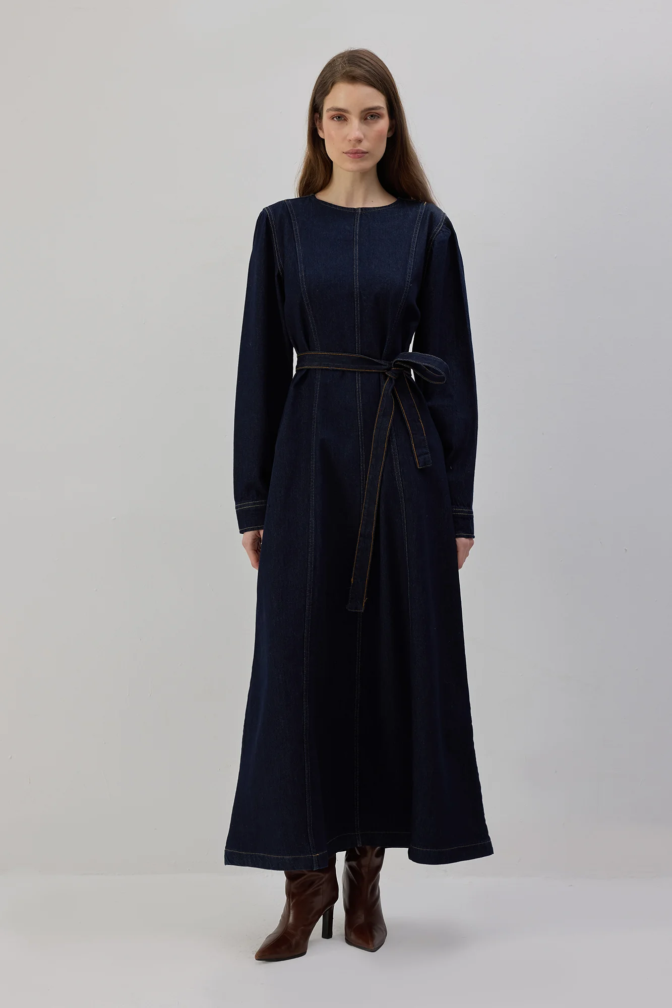 DENIM DRESS - Image 4