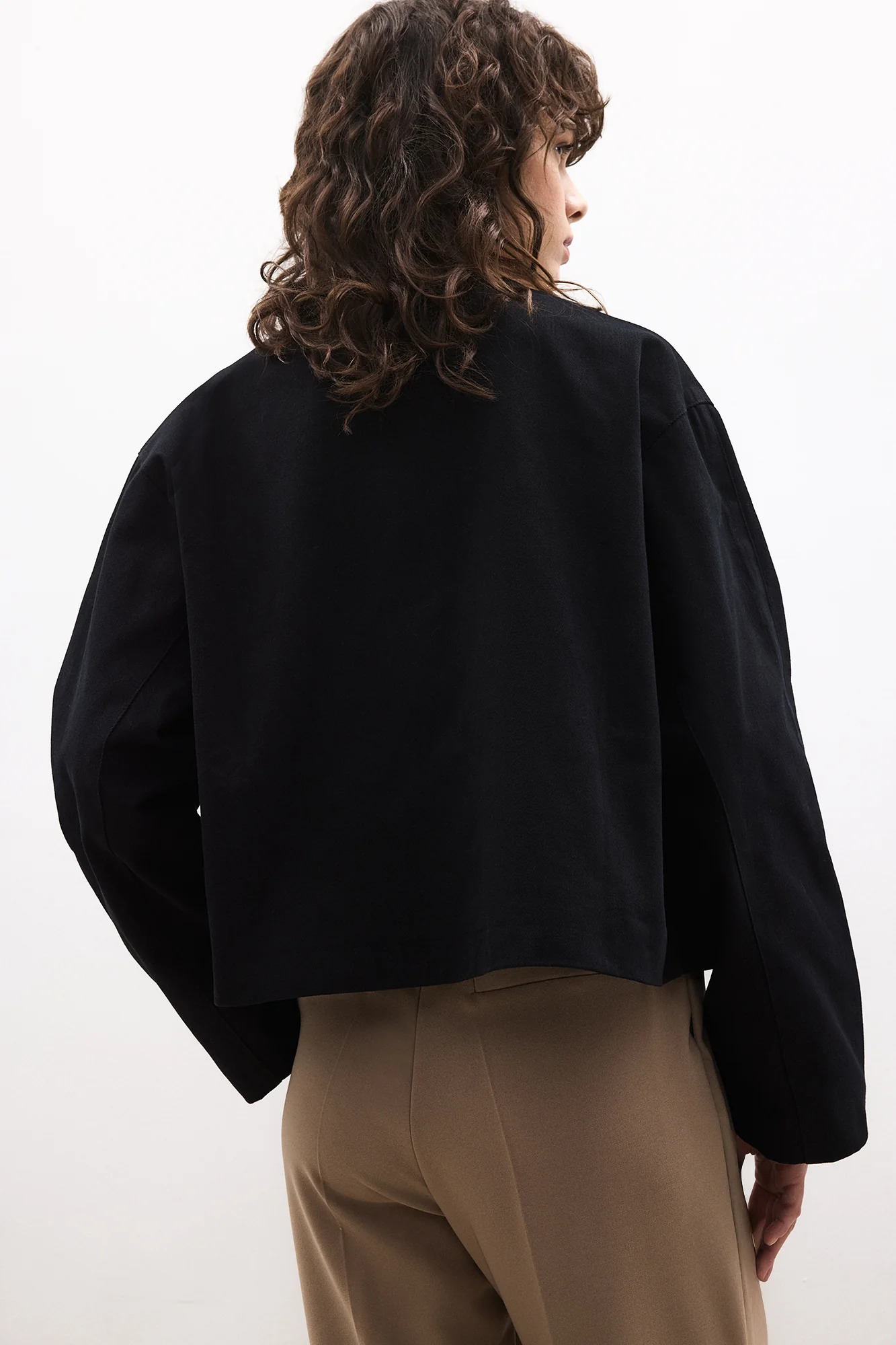 DOUBLE-BREASTED SHORT JACKET - Image 6