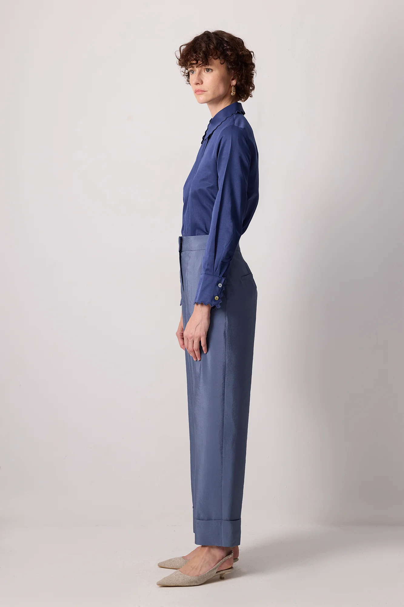 CUPRA TROUSERS WITH DOUBLE CUFF - Image 3