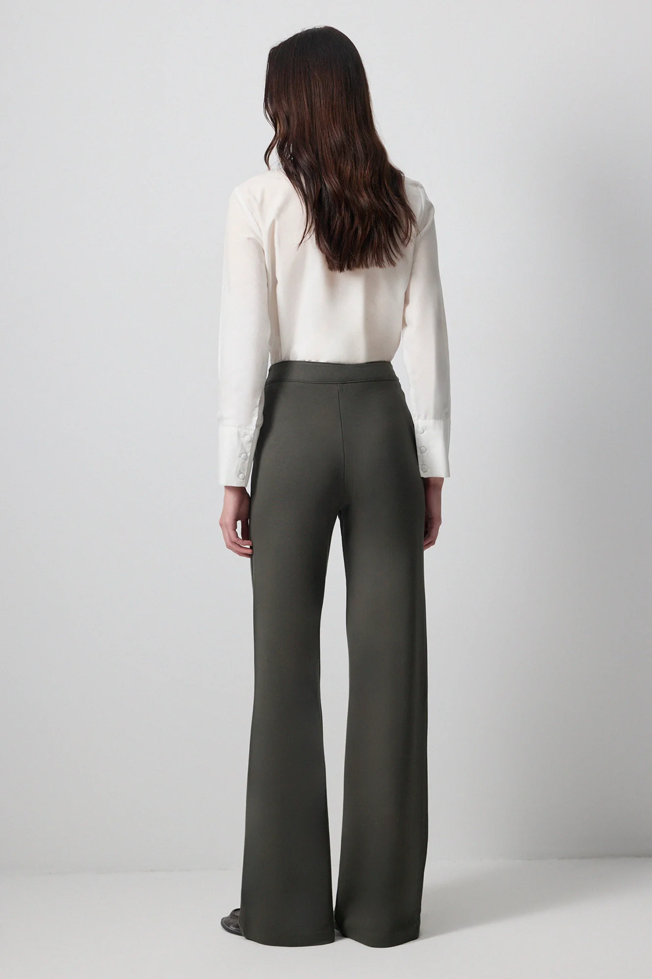 RIBBED STEEL KNIT TROUSERS - Image 4