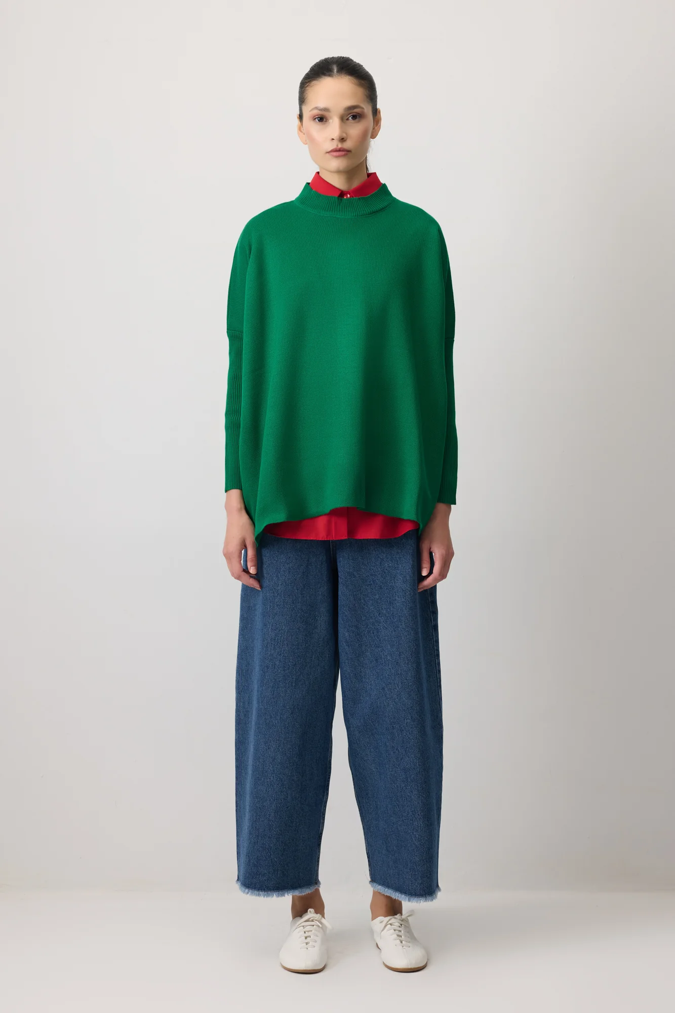 DROP SHOULDER KNIT TUNIC - Image 4