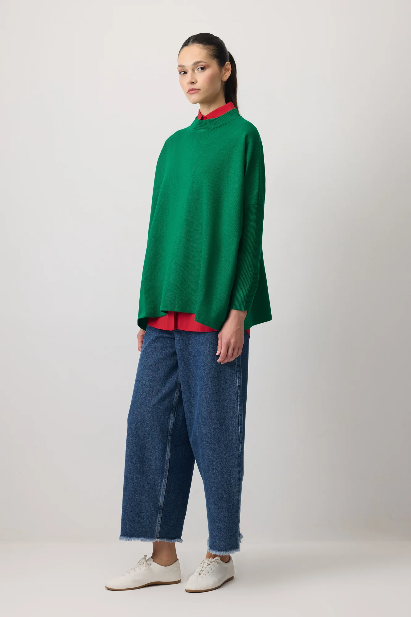 DROP SHOULDER KNIT TUNIC - Image 5