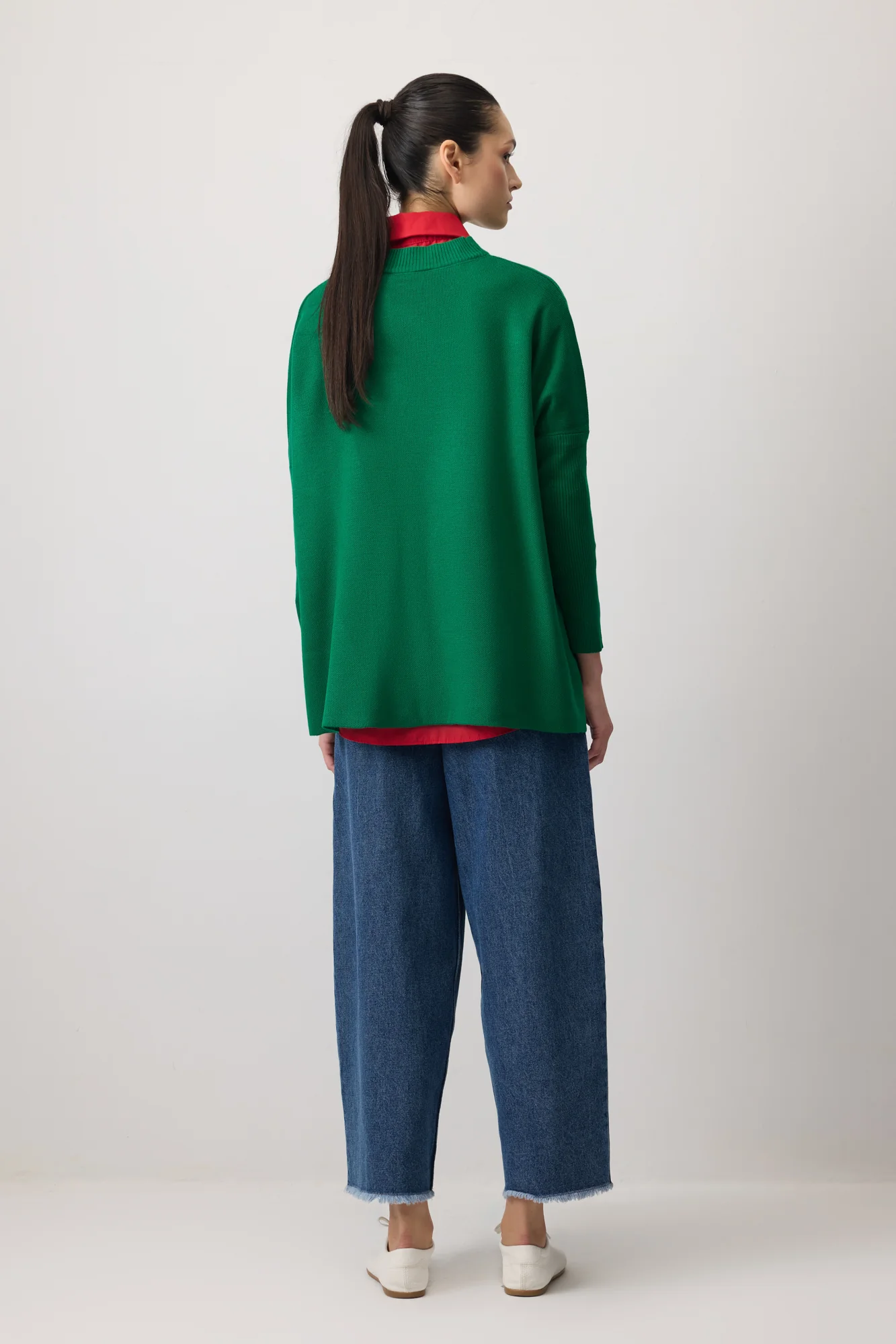 DROP SHOULDER KNIT TUNIC - Image 6