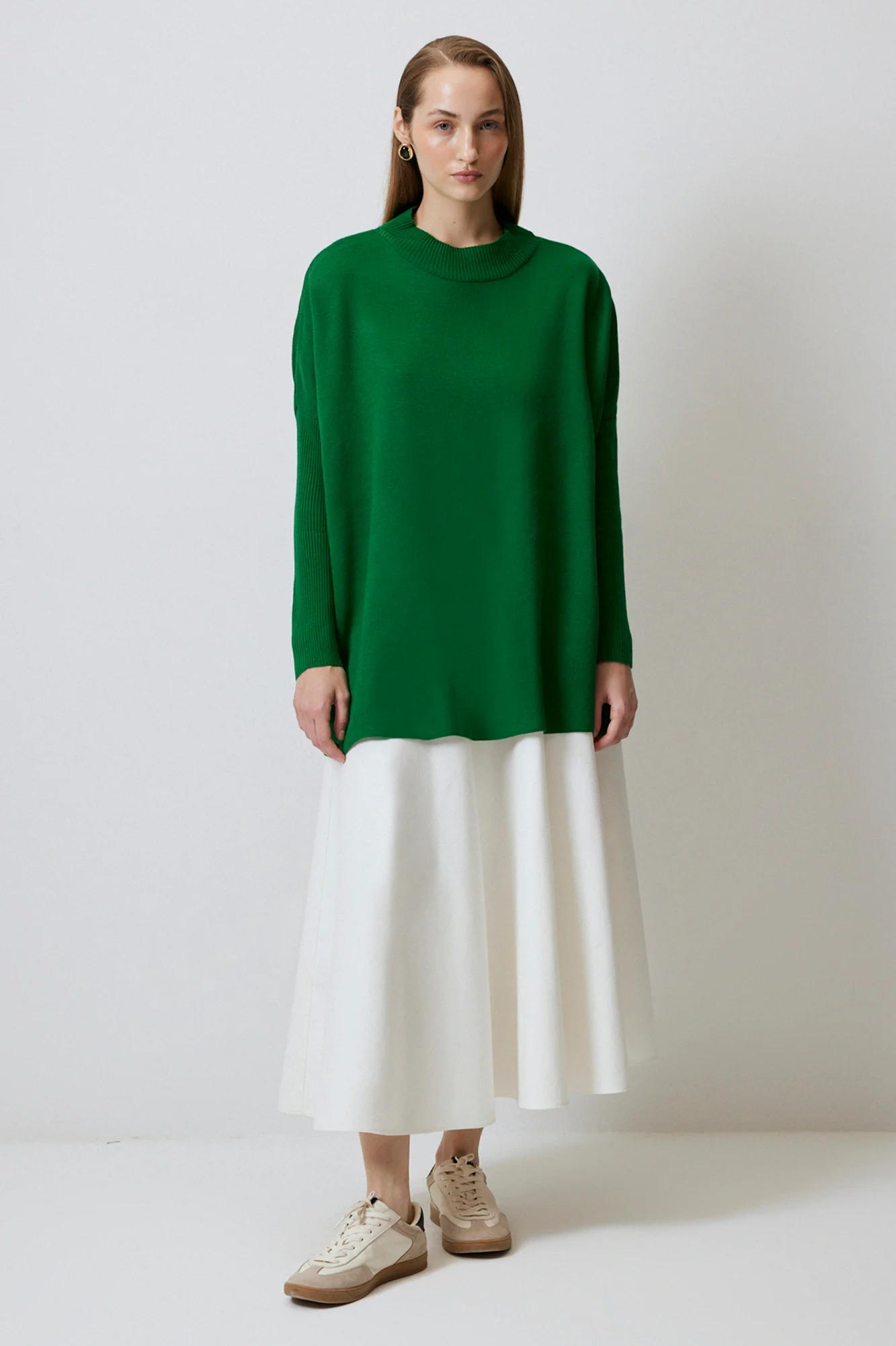 DROP SHOULDER KNIT TUNIC - Image 7
