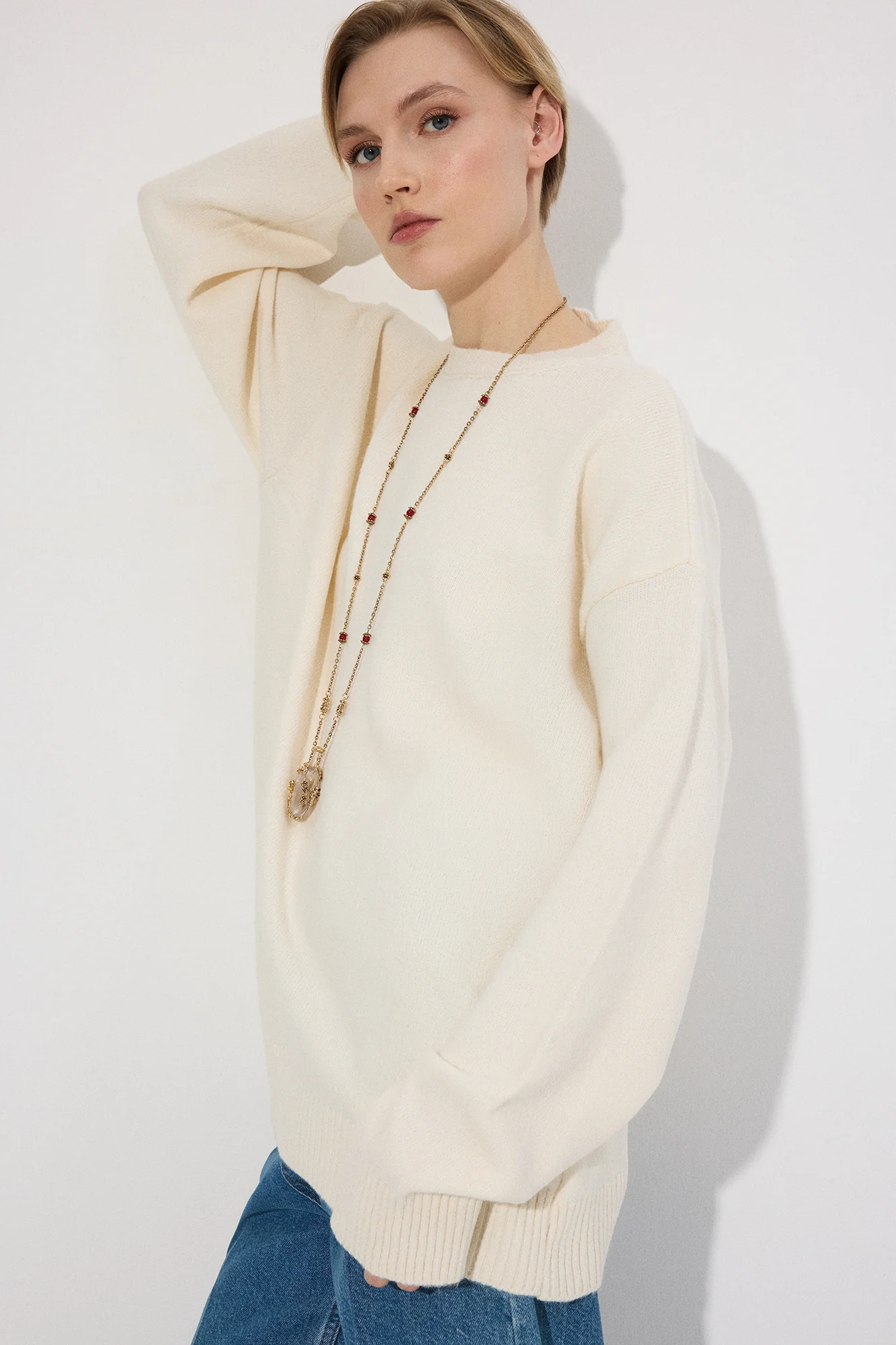 BASİC KNİT SWEATER - Image 3