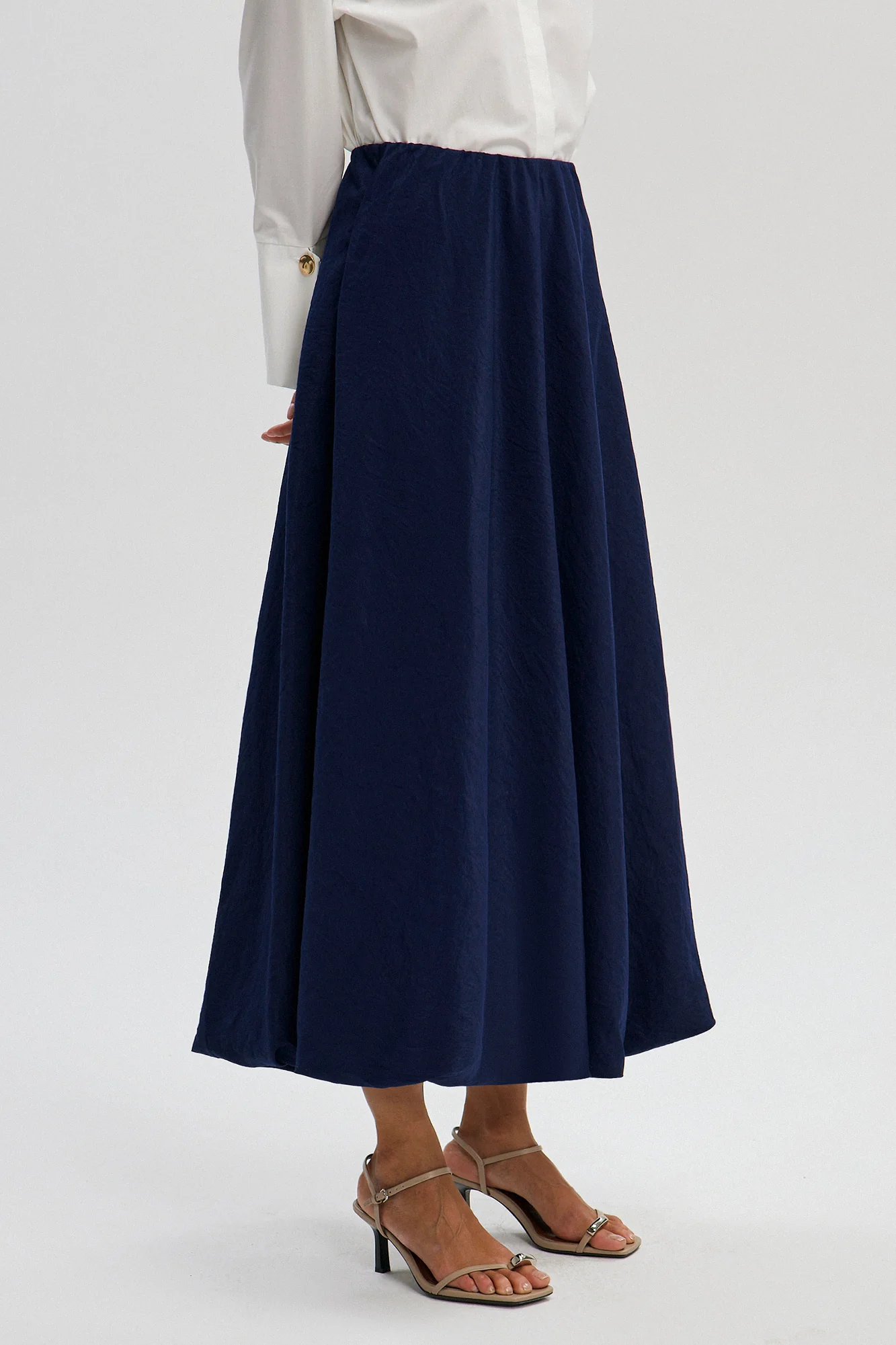 ELASTIC WAIST BALLON SKIRT - Image 3